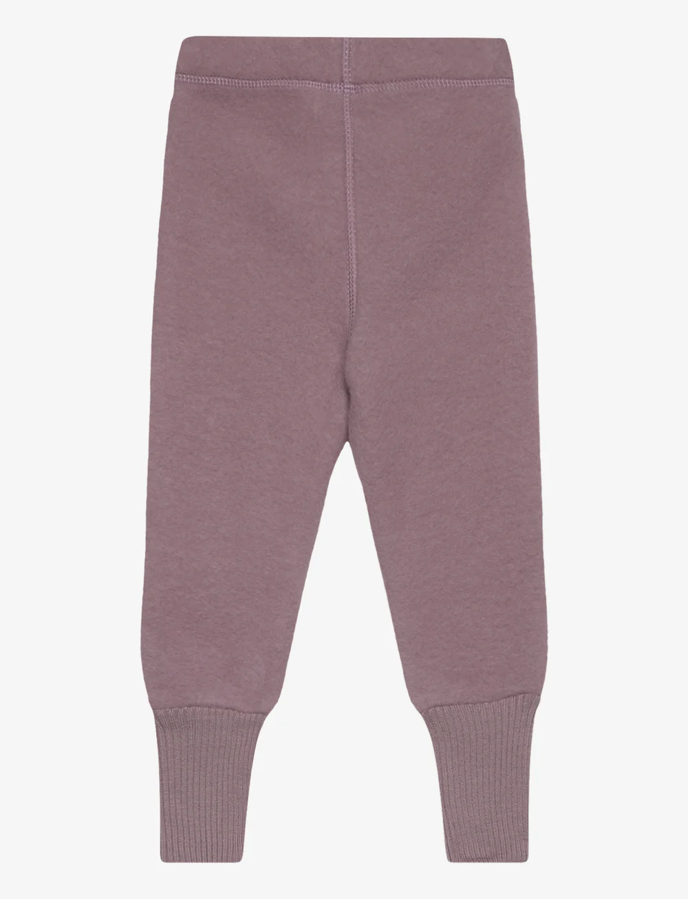 mikk-line - Wool Pants - fliisist püksid - twilight mauve - 1