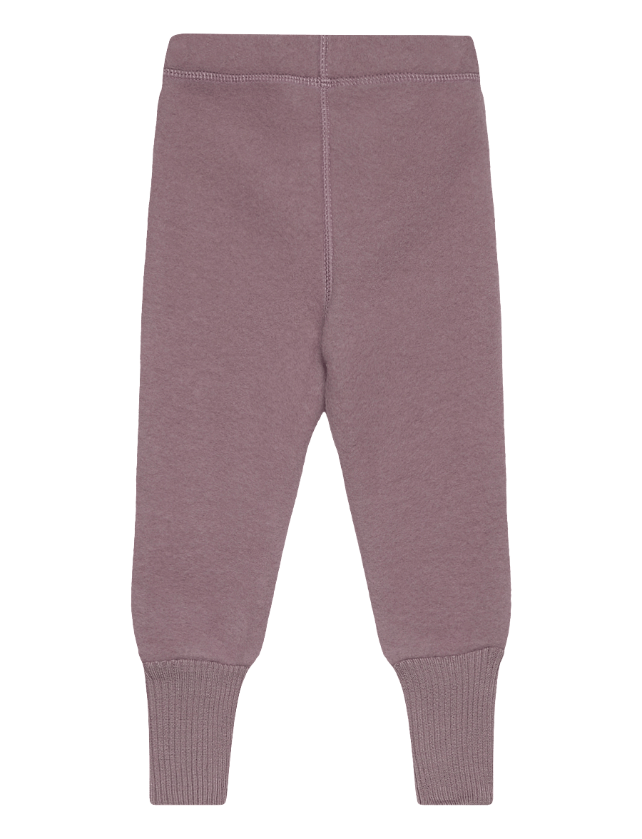 mikk-line - Wool Pants - fliisist püksid - twilight mauve - 1