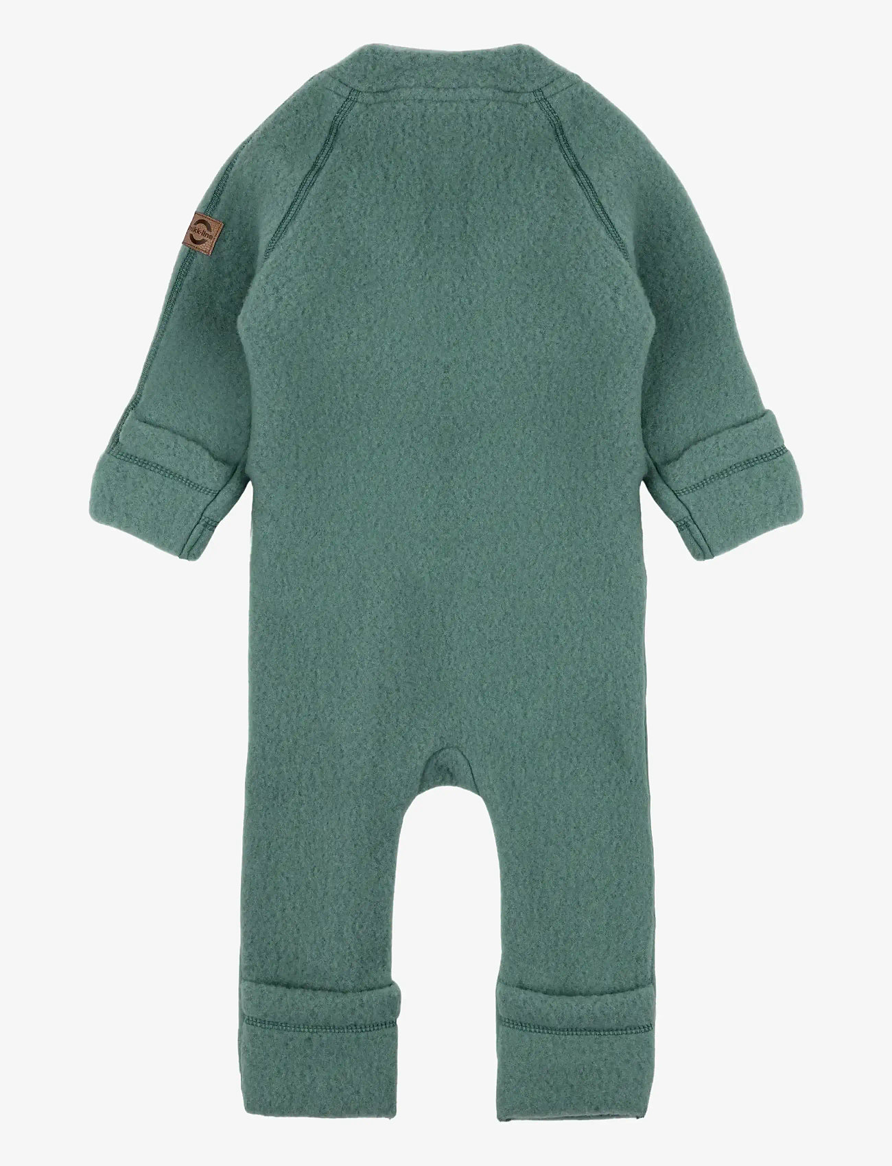 mikk-line - Wool Baby Suit - fleeceoveraller - balsam green - 1