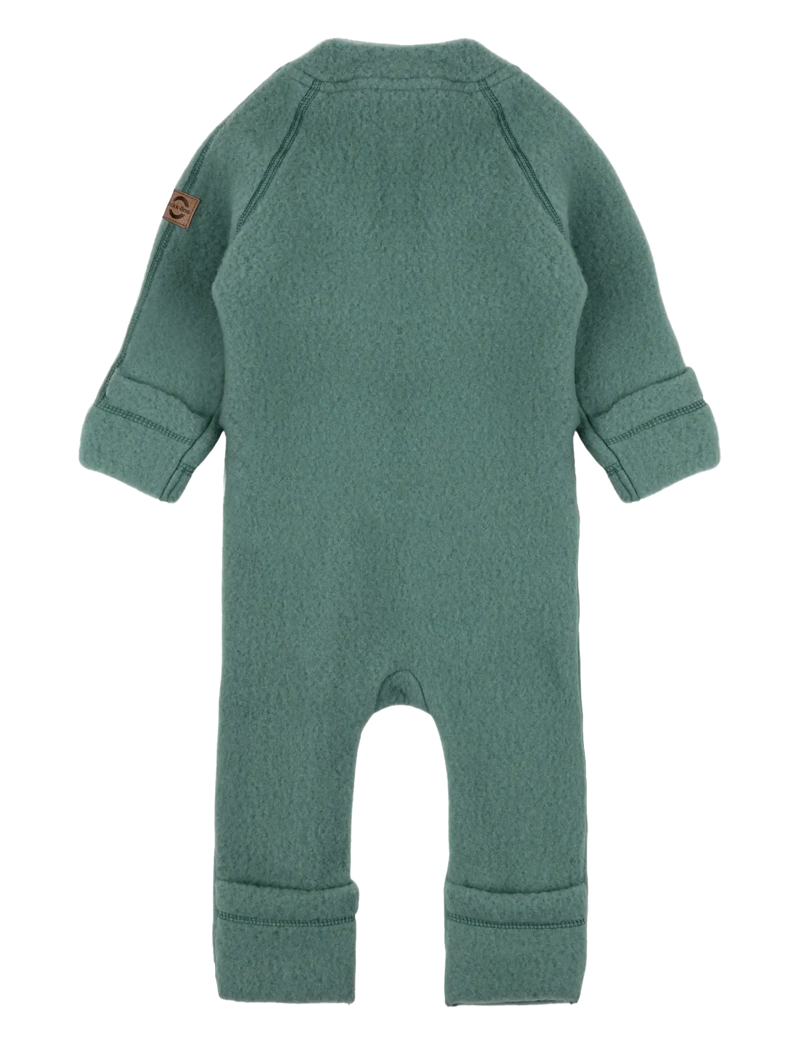 mikk-line - Wool Baby Suit - overtøj - balsam green - 1