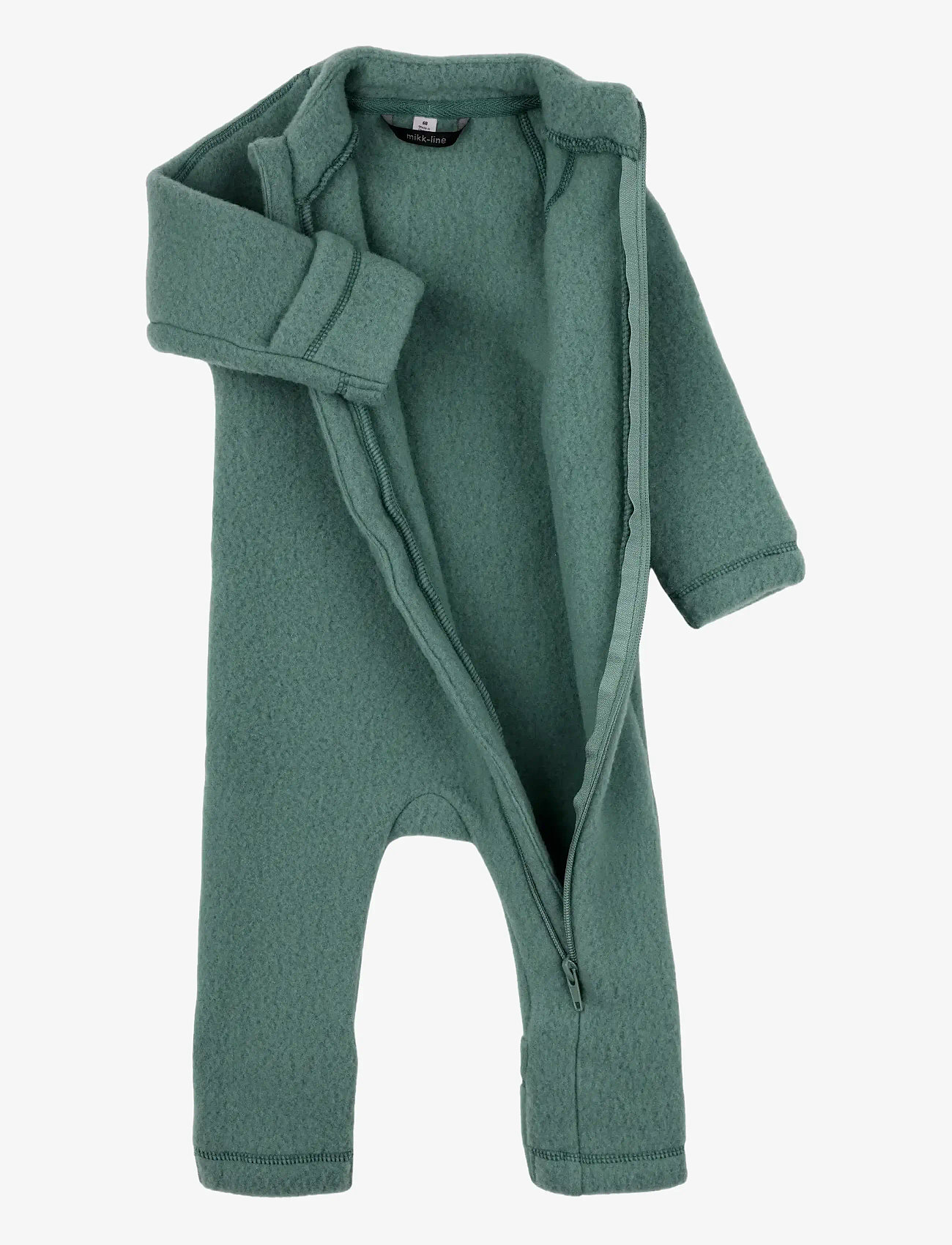 mikk-line - Wool Baby Suit - fleeceoveraller - balsam green - 2