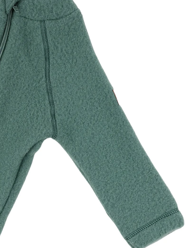 mikk-line - Wool Baby Suit - fleeceoveraller - balsam green - 3