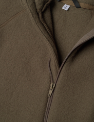 mikk-line - Wool Baby Suit - fleece coveralls - beech - 1