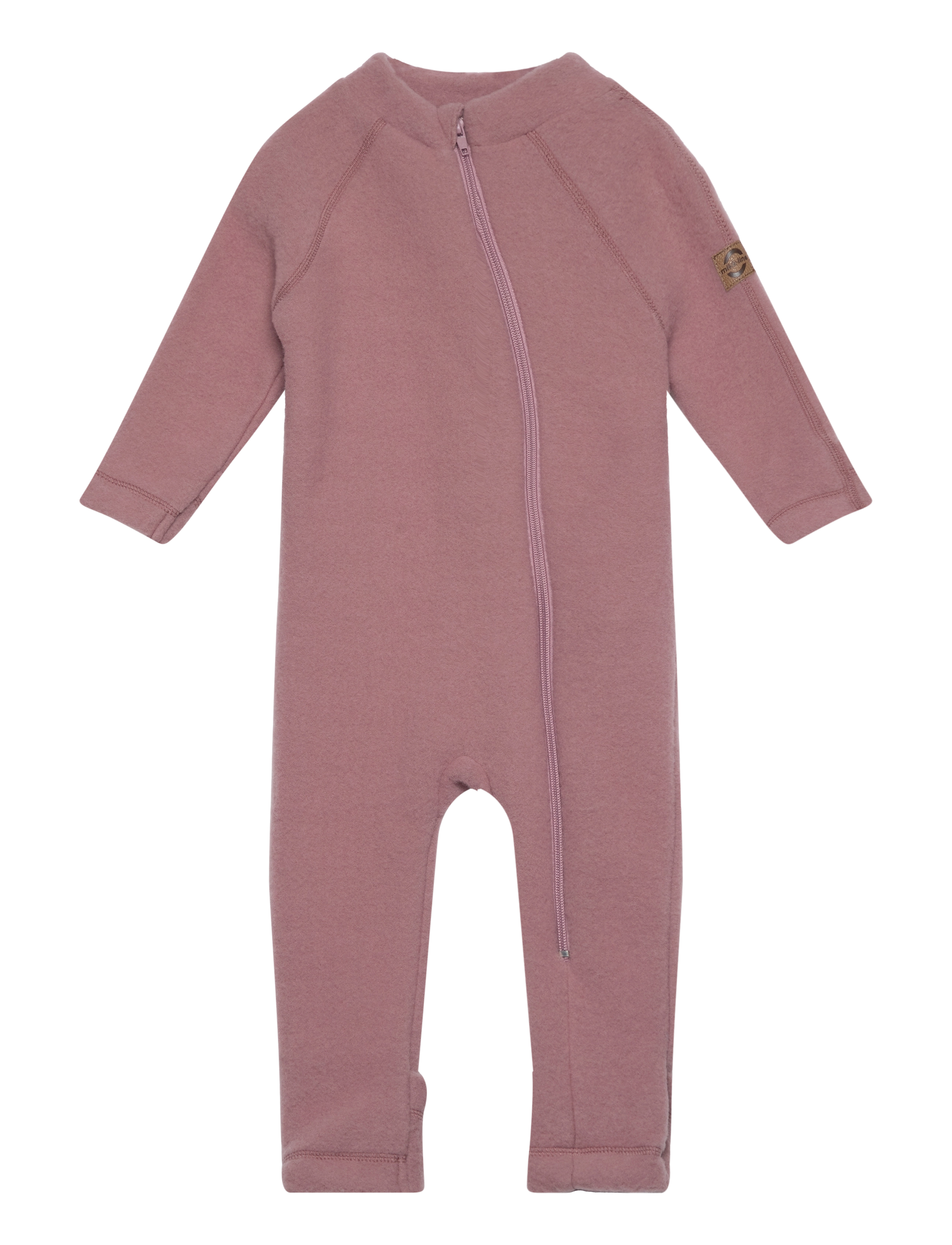 mikk-line Wool Baby Suit, Børn, Uld Baby Heldrakt, Pink, Str: 104