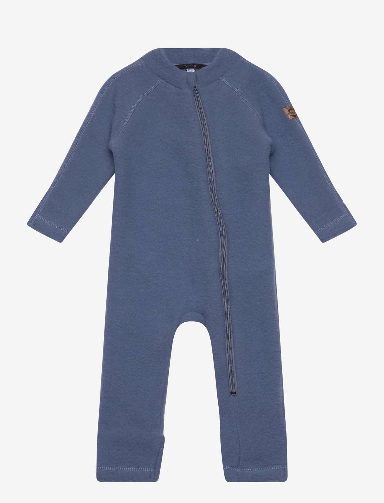 mikk-line - Wool Baby Suit - jacken & mäntel - flint stone - 0