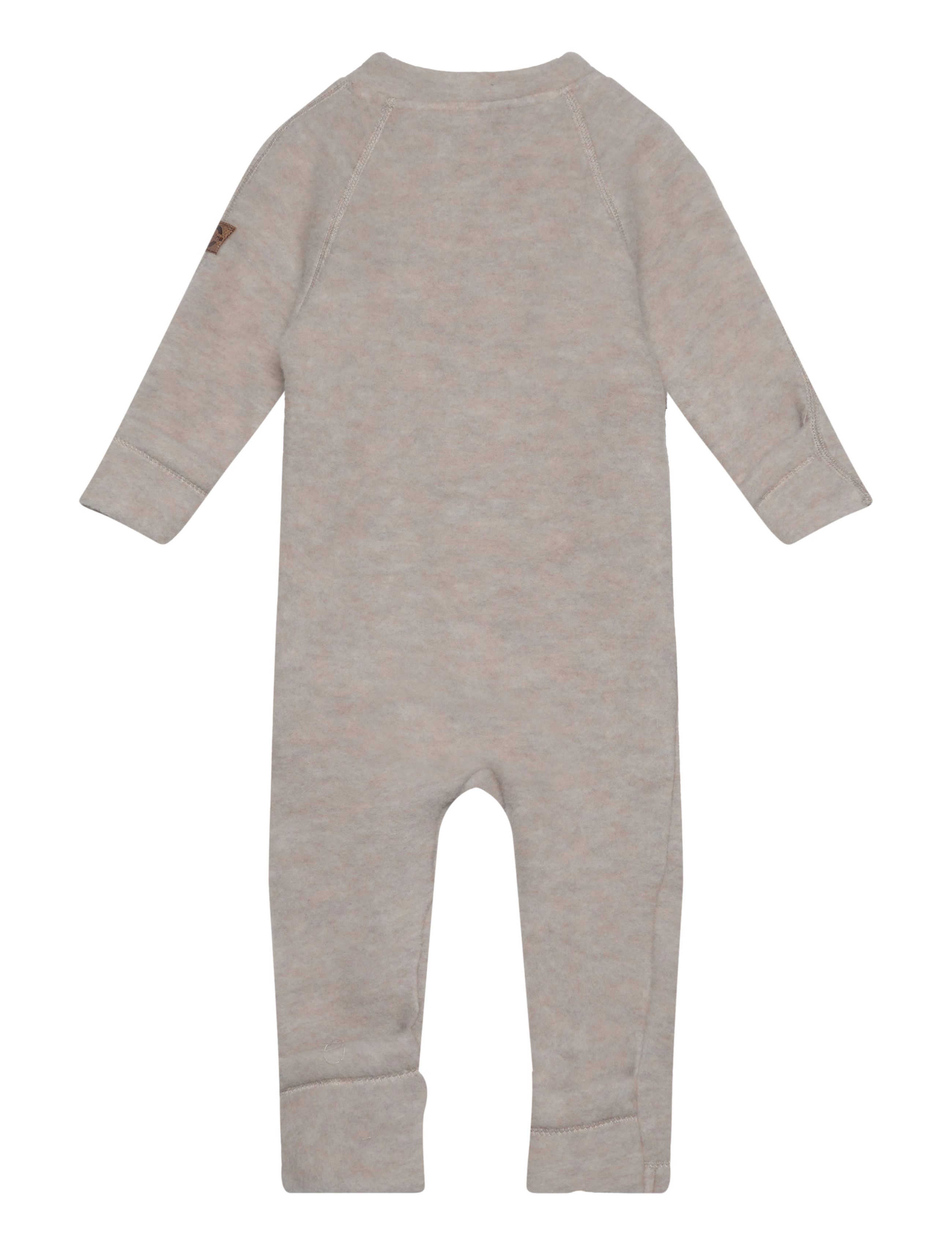 mikk-line - Wool Baby Suit - combinaison polaire - melange offwhite - 1