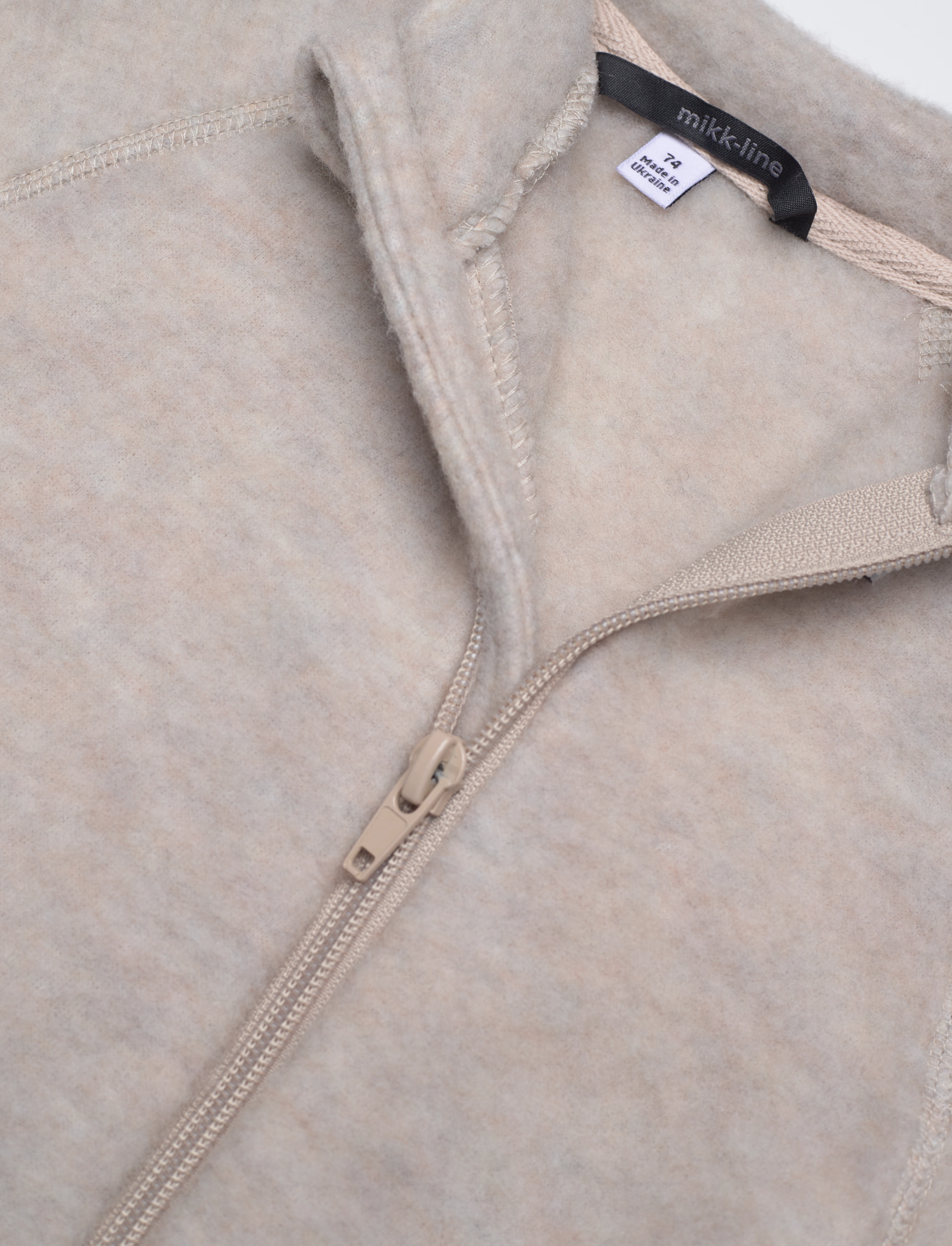 mikk-line - Wool Baby Suit - combinaison polaire - melange offwhite - 2