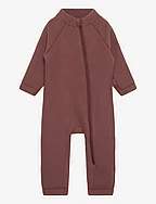 Wool Baby Suit - MINK