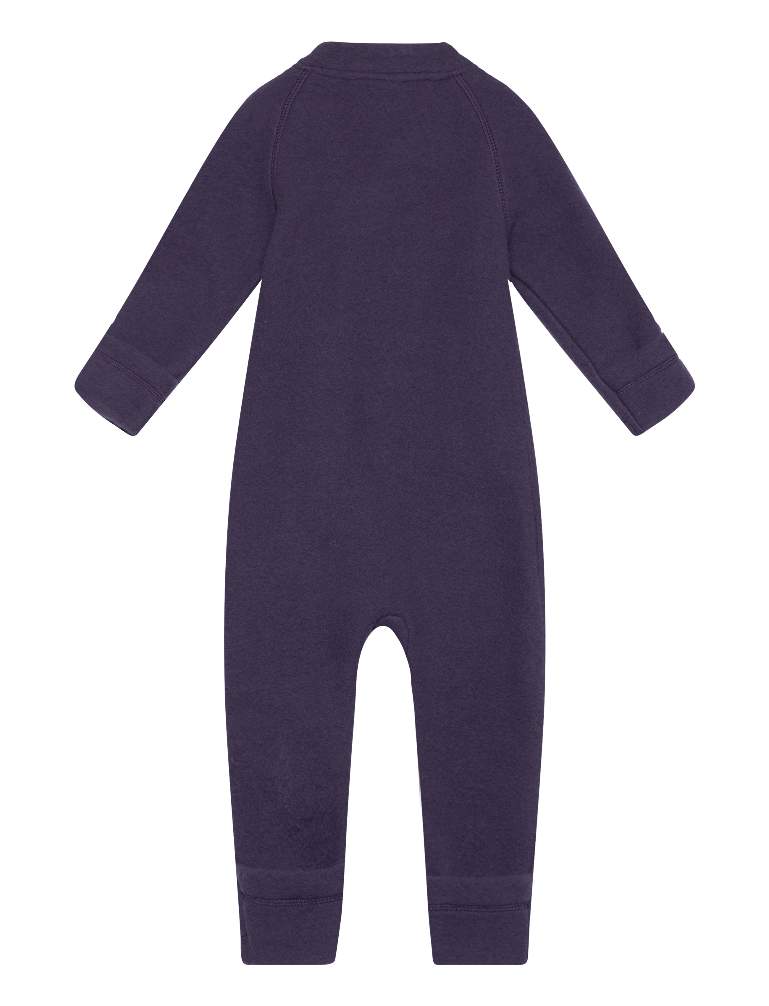 mikk-line - Wool Baby Suit - overtøj - nightshade - 1