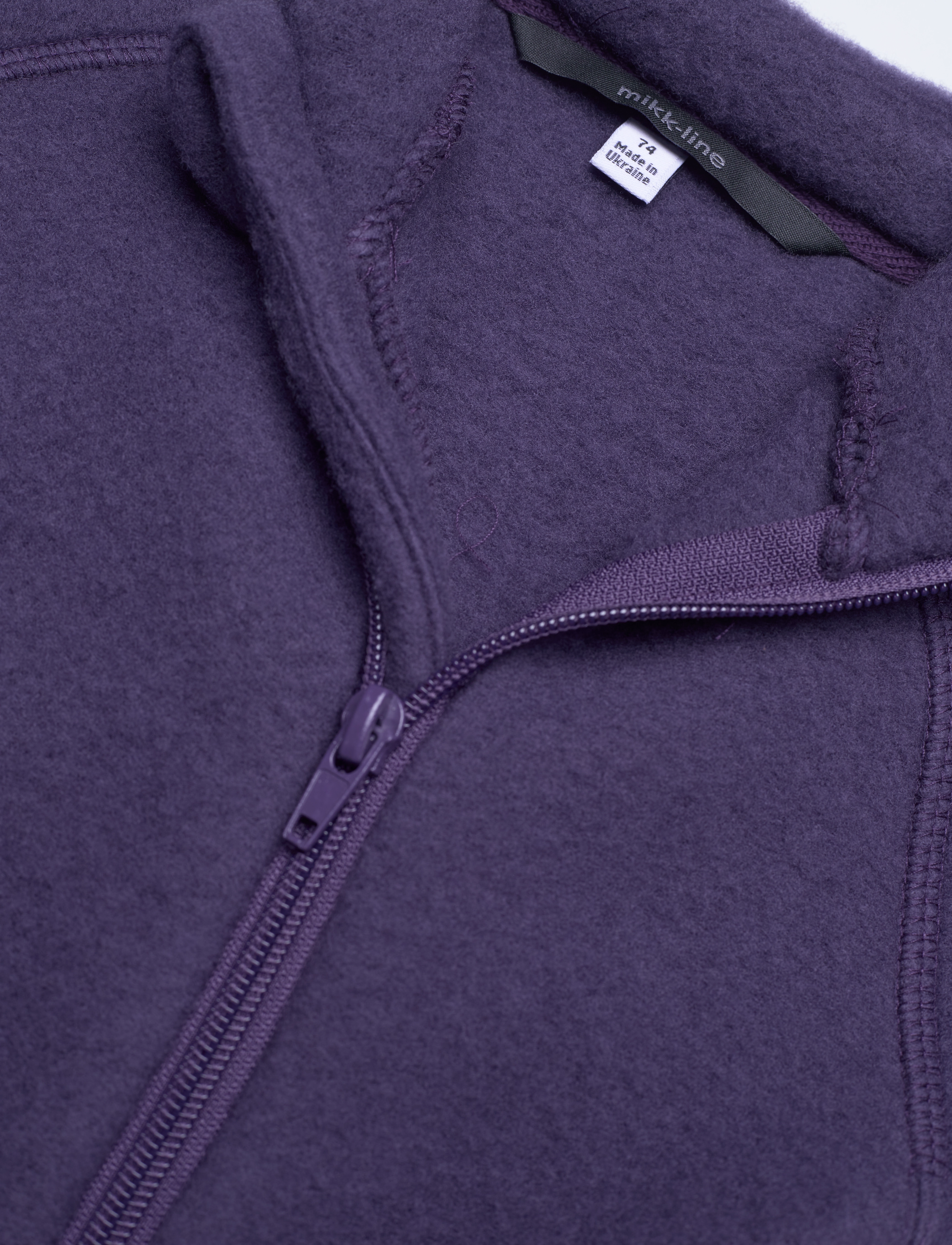 mikk-line - Wool Baby Suit - overtøj - nightshade - 3