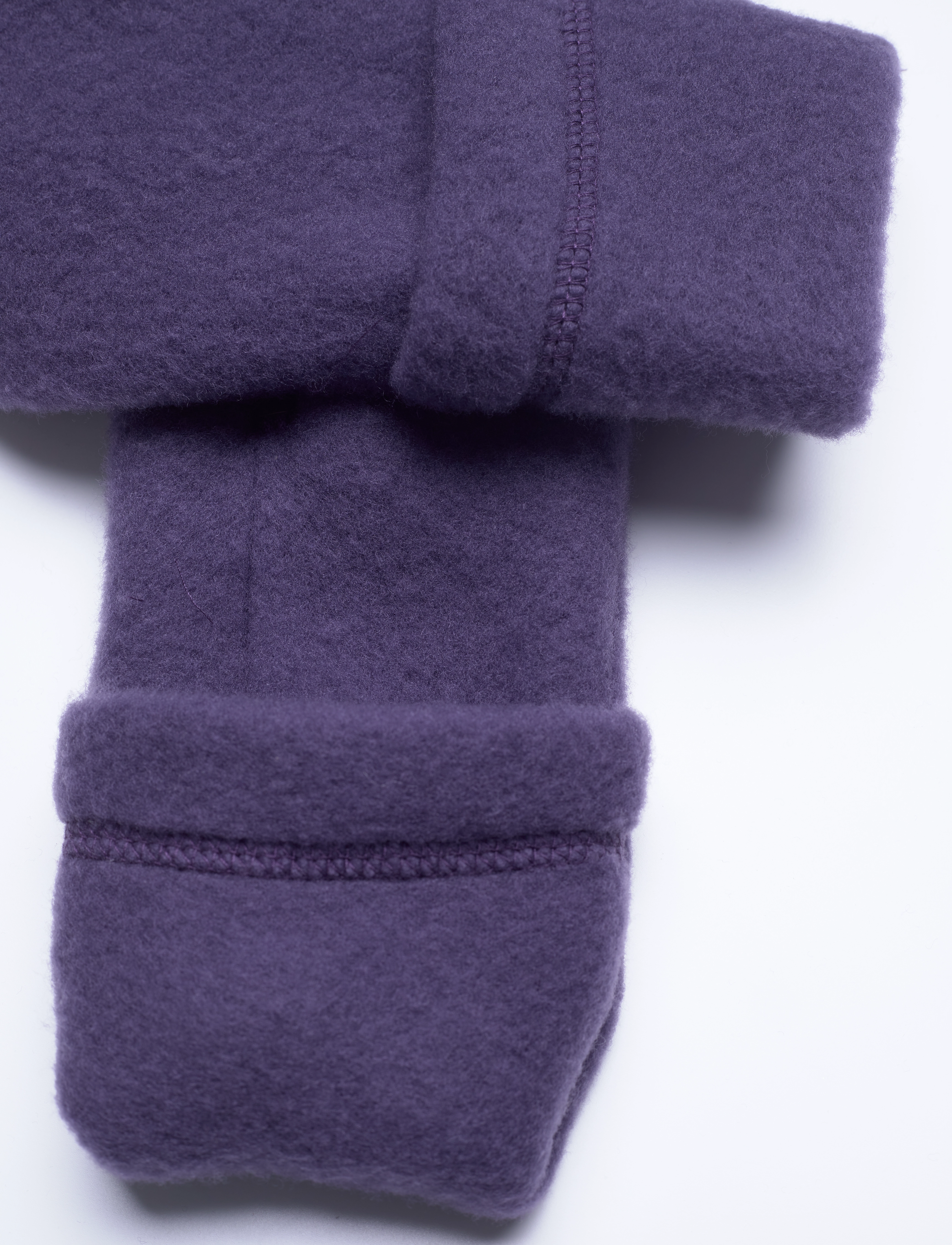 mikk-line - Wool Baby Suit - overtøj - nightshade - 4