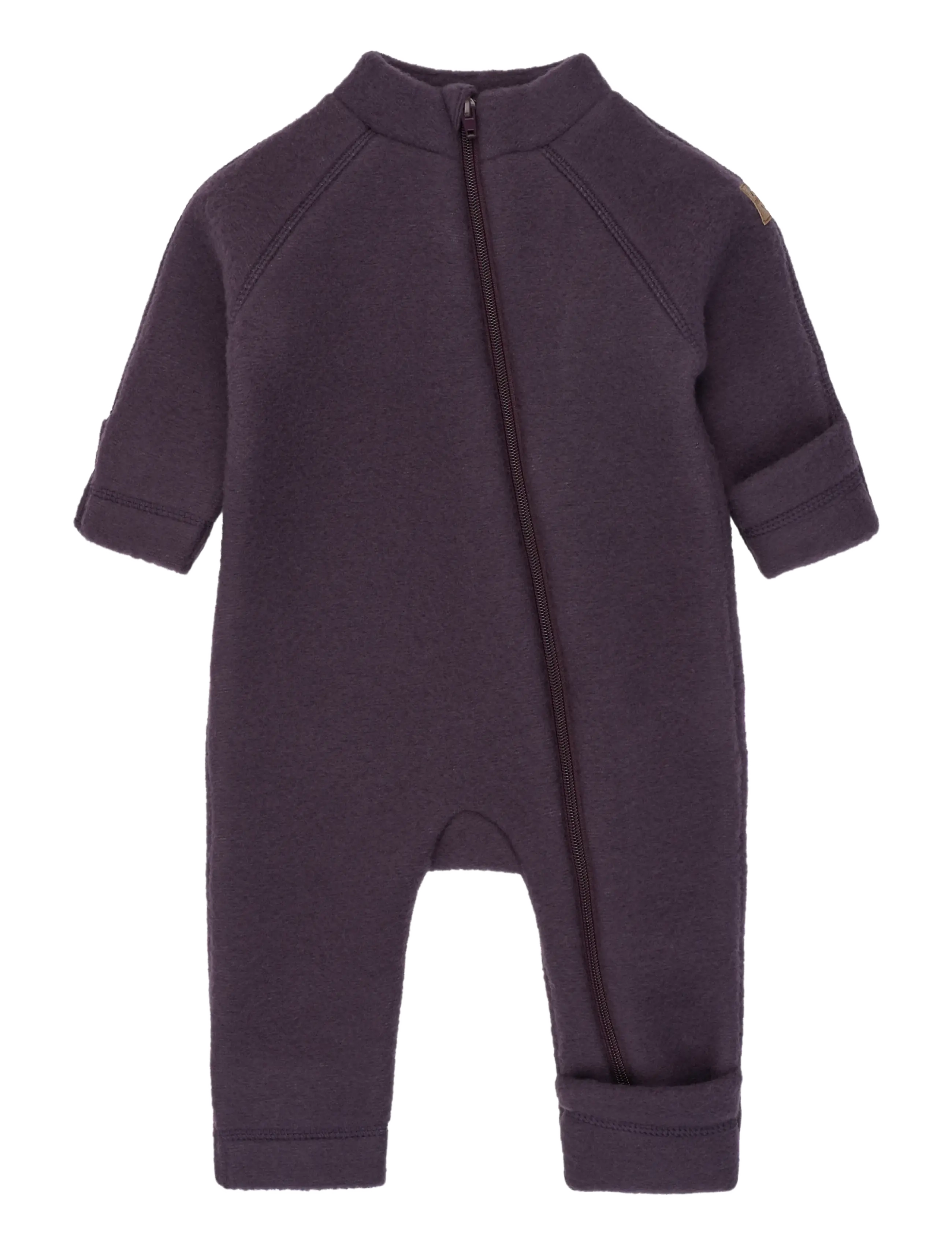 mikk-line Wool Baby Suit - Coveralls - PLUM PERFECT / purple