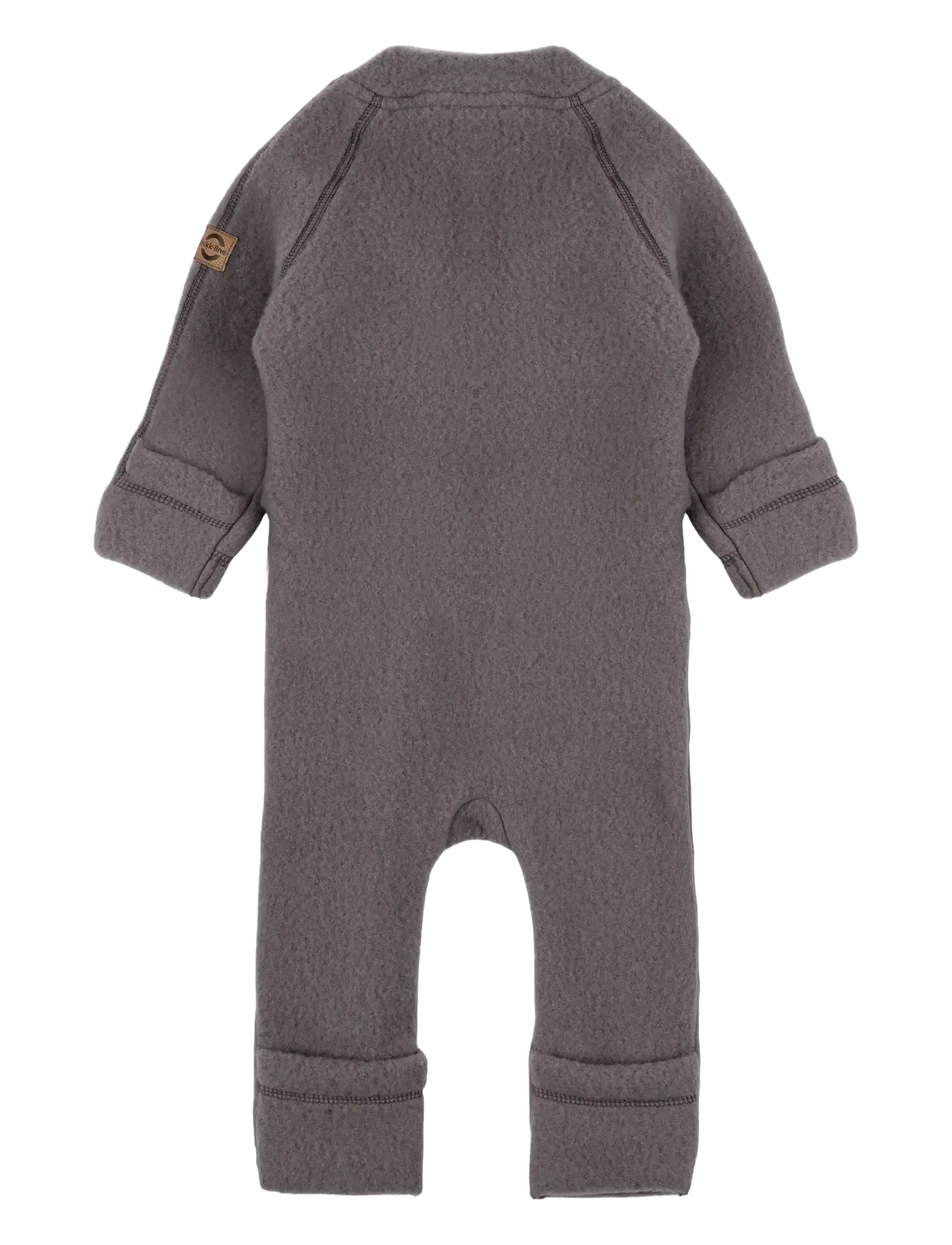 mikk-line - Wool Baby Suit - overtøj - sparrow - 1