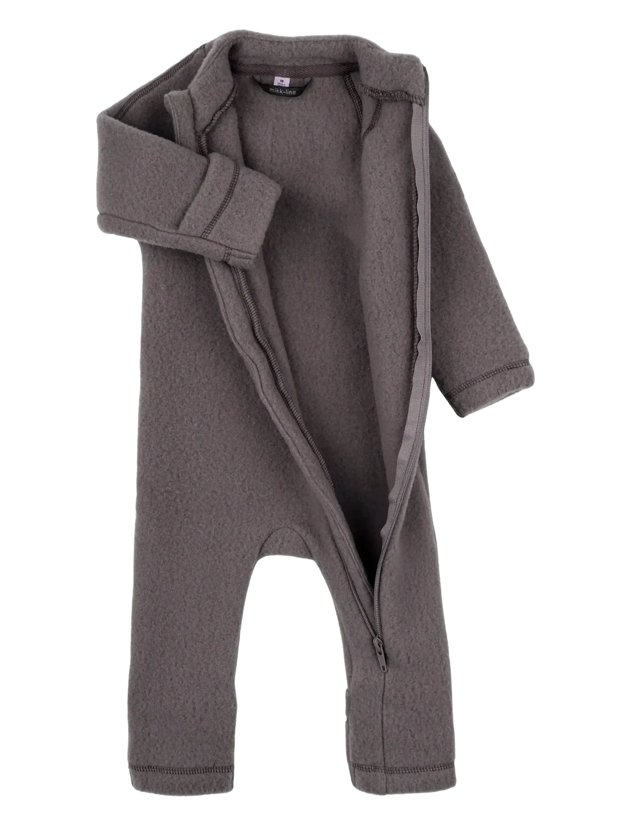 mikk-line - Wool Baby Suit - ulkovaatteet - sparrow - 2