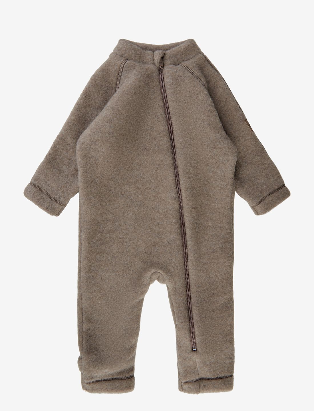 mikk-line - Wool Baby Suit - fliiskombinesoonid - melange denver - 1