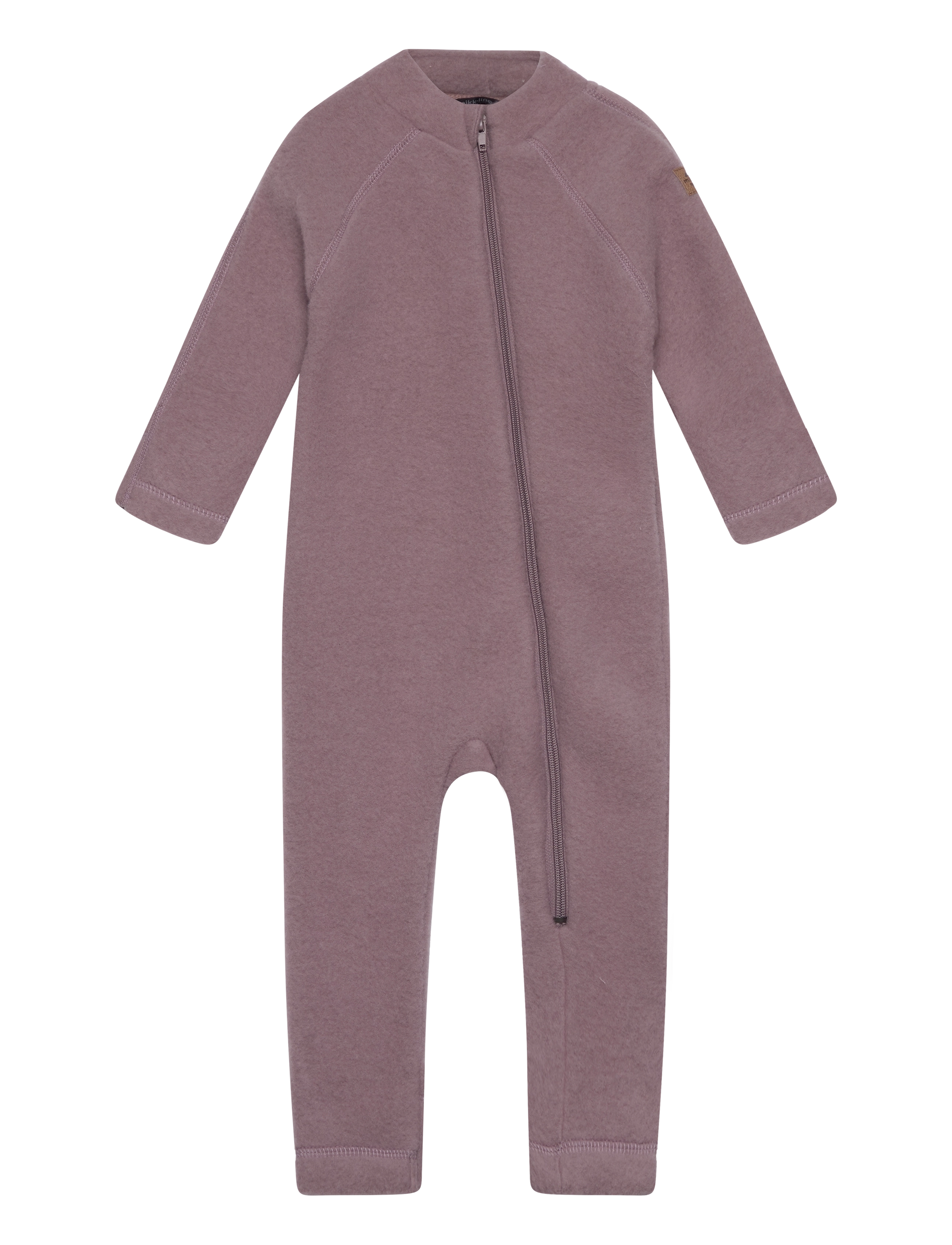 mikk-line Wool Baby Suit, Børn, Uld Babyheldragt, Lila, Str: 86