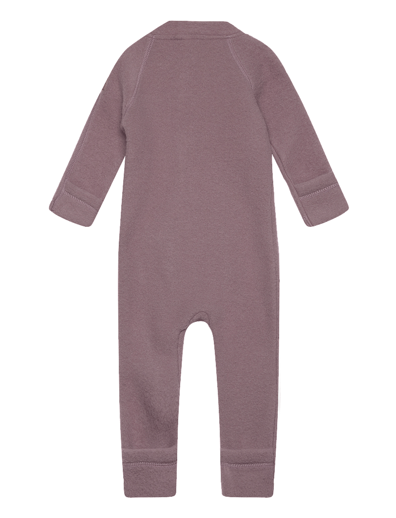 mikk-line - Wool Baby Suit - fleecedragter - twilight mauve - 1