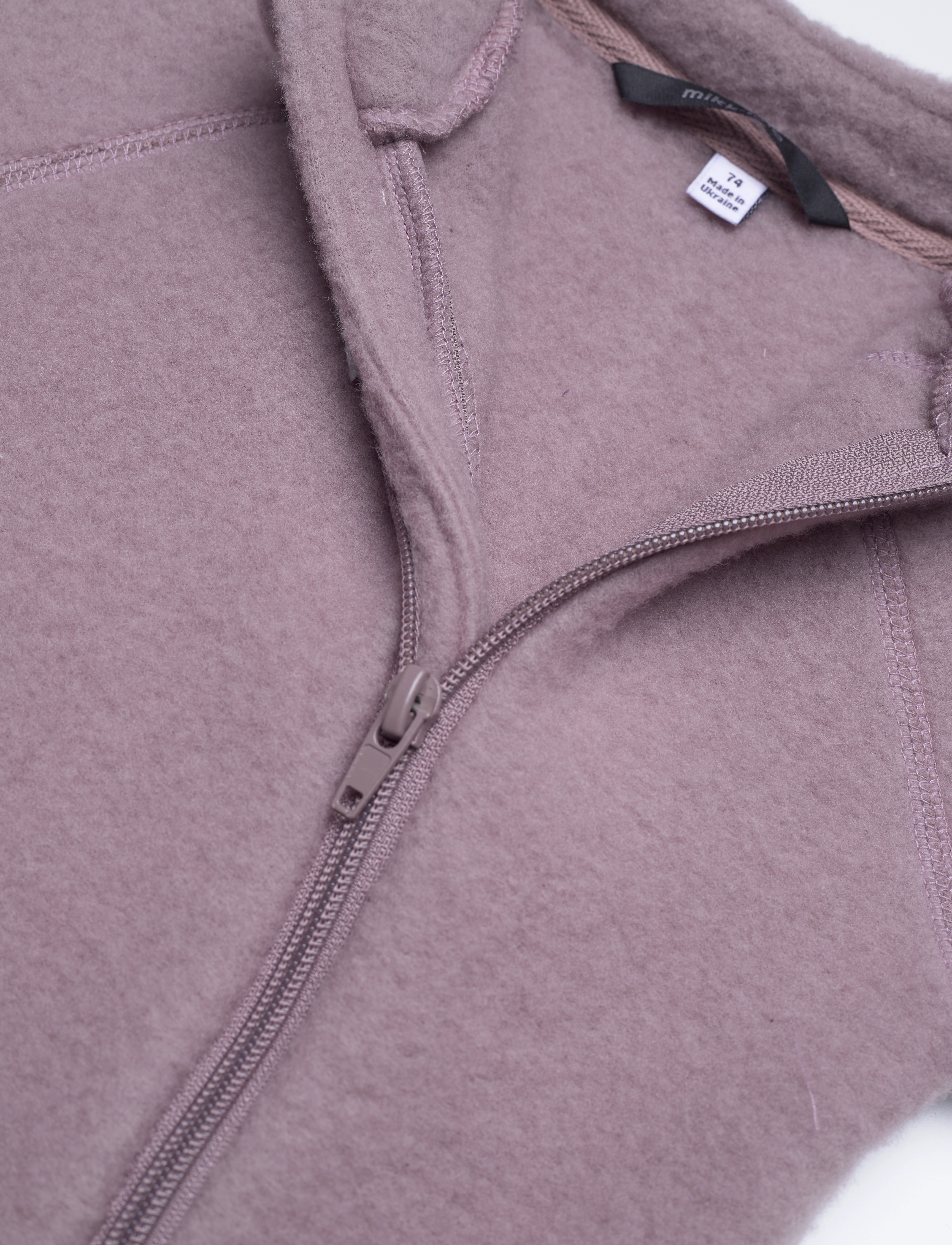 mikk-line - Wool Baby Suit - overtøj - twilight mauve - 2