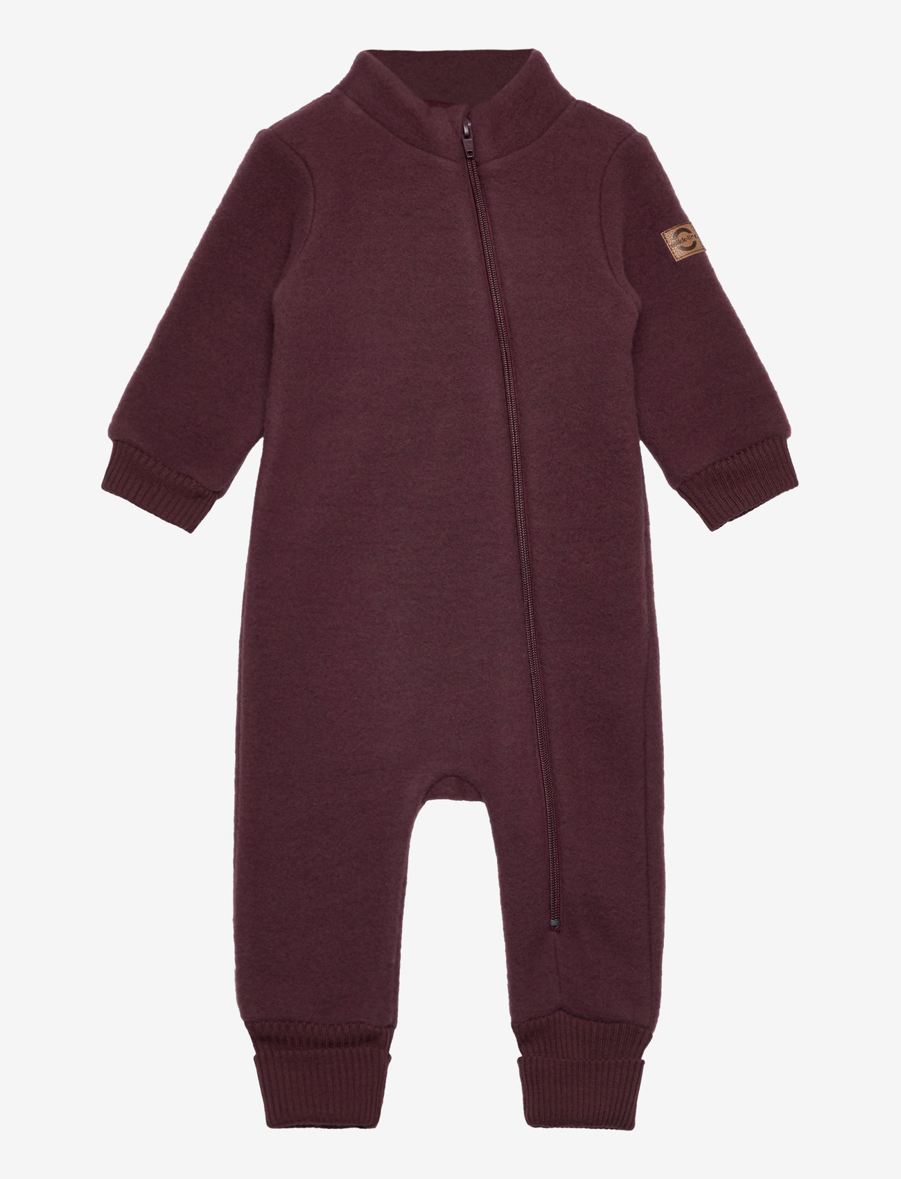 mikk-line - Wool Suit w Rib - decadent chocolate - 0