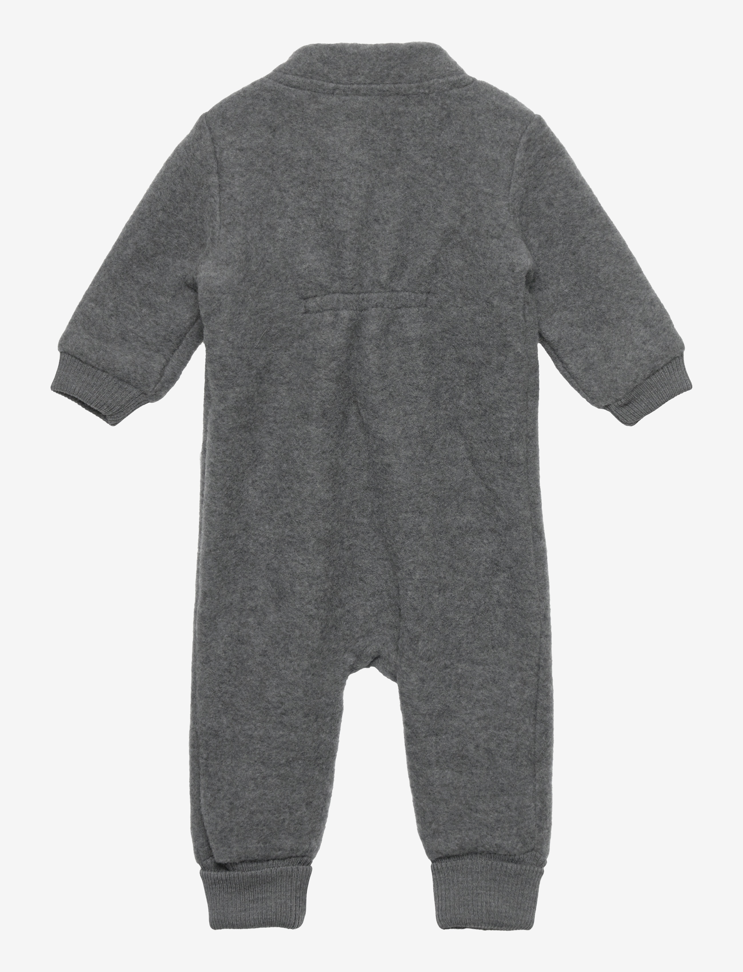 mikk-line - Wool Suit w Rib - overtøj - anthracite melange - 1