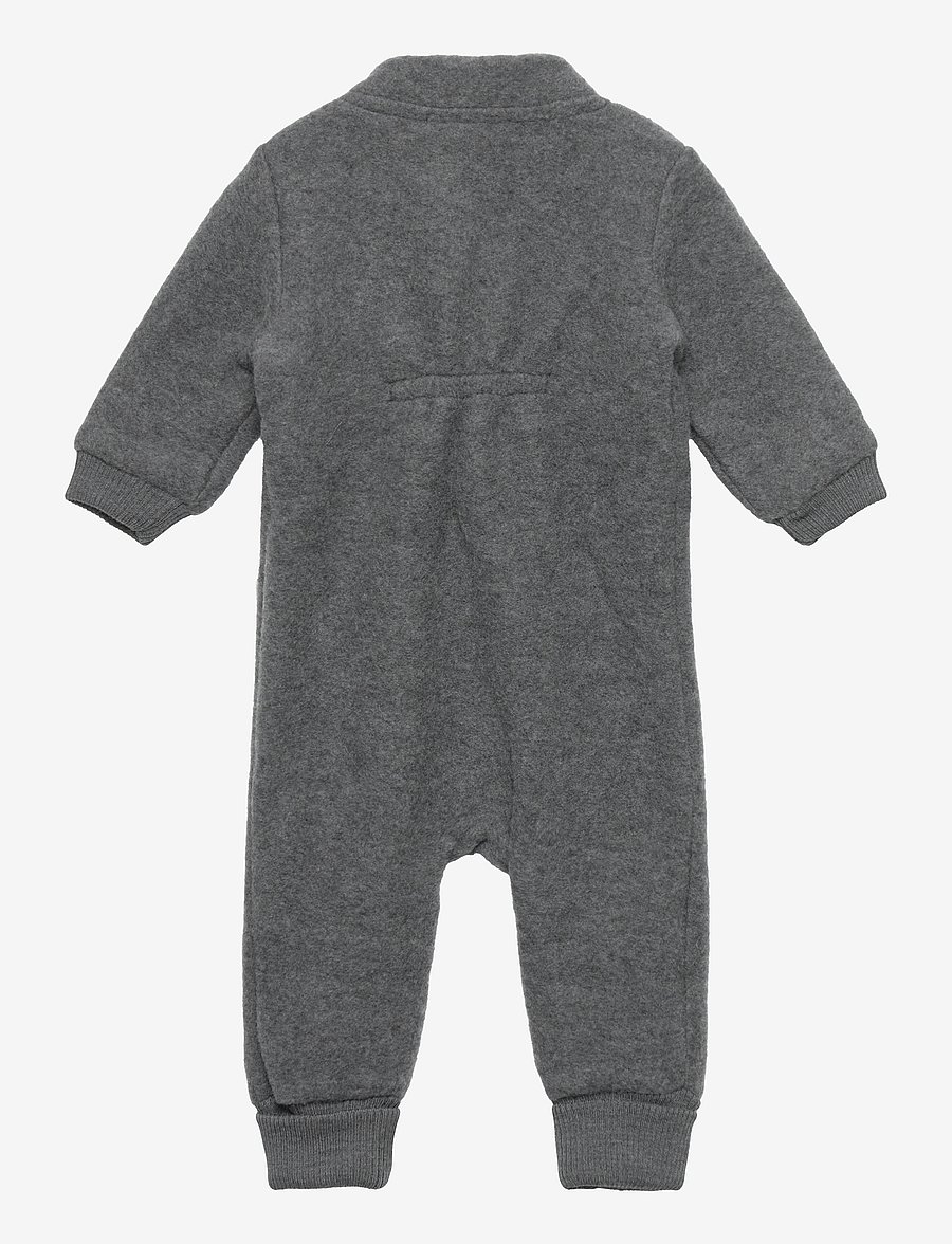 mikk-line - Wool Suit w Rib - fliiskombinesoonid - anthracite melange - 1