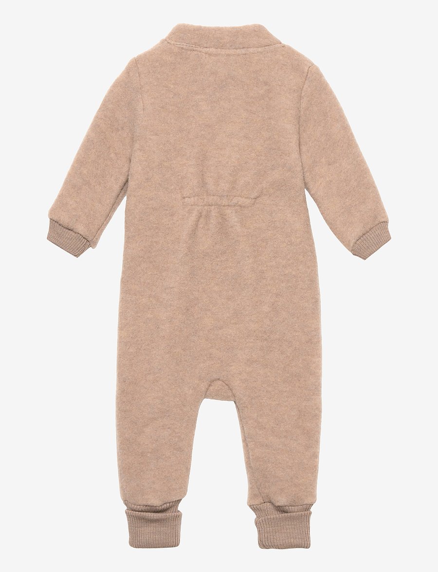 mikk-line - Wool Suit w Rib - fleece overalls - melange denver - 1