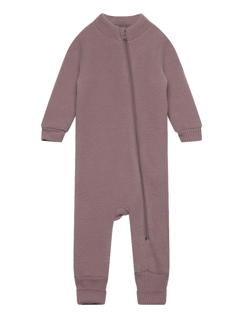 mikk-line - Wool Suit w Rib - fliiskombinesoonid - twilight mauve - 0