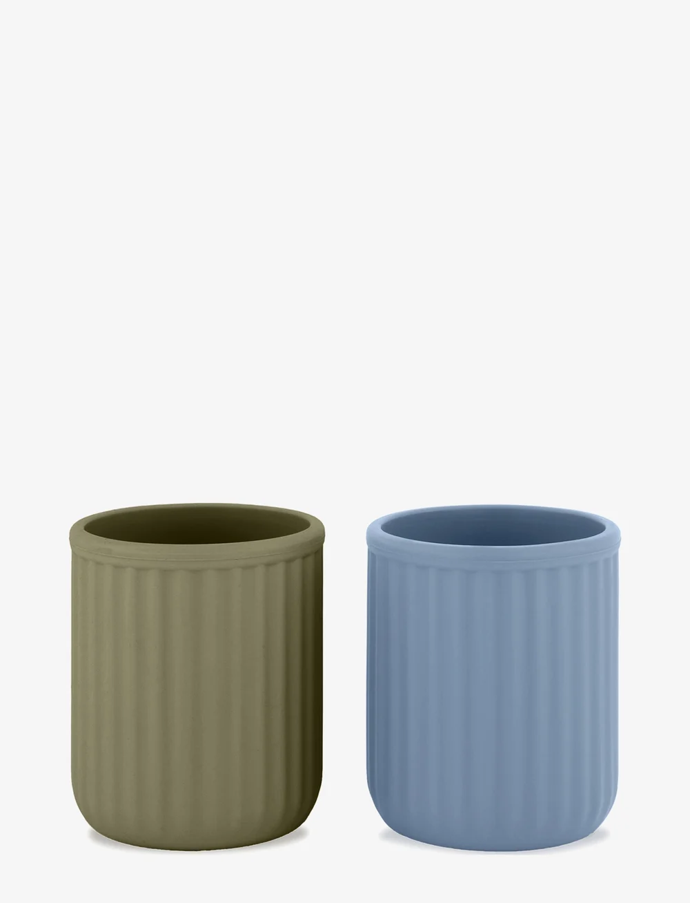 mikk-line - 2 pack Cup - tassen & becher - fadeddenim/driedherb - 0