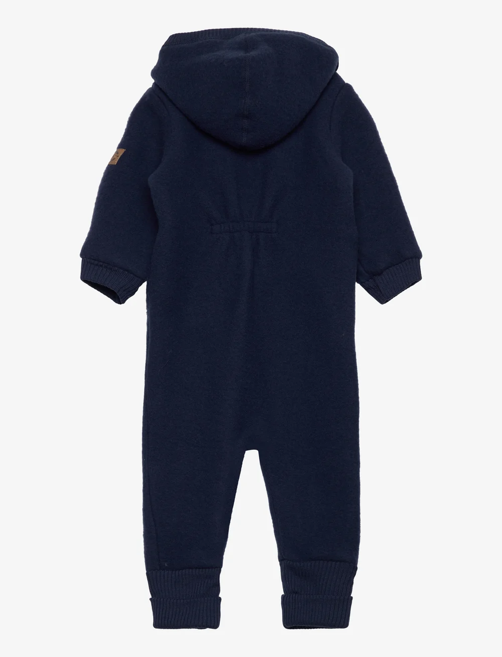 mikk-line - Wool Baby Suit w. Hood - funkionsunterwäsche - baby - blue nights - 1