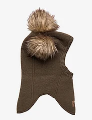 mikk-line - Wool Fullface w. Pom Pom - laveste priser - beech - 0