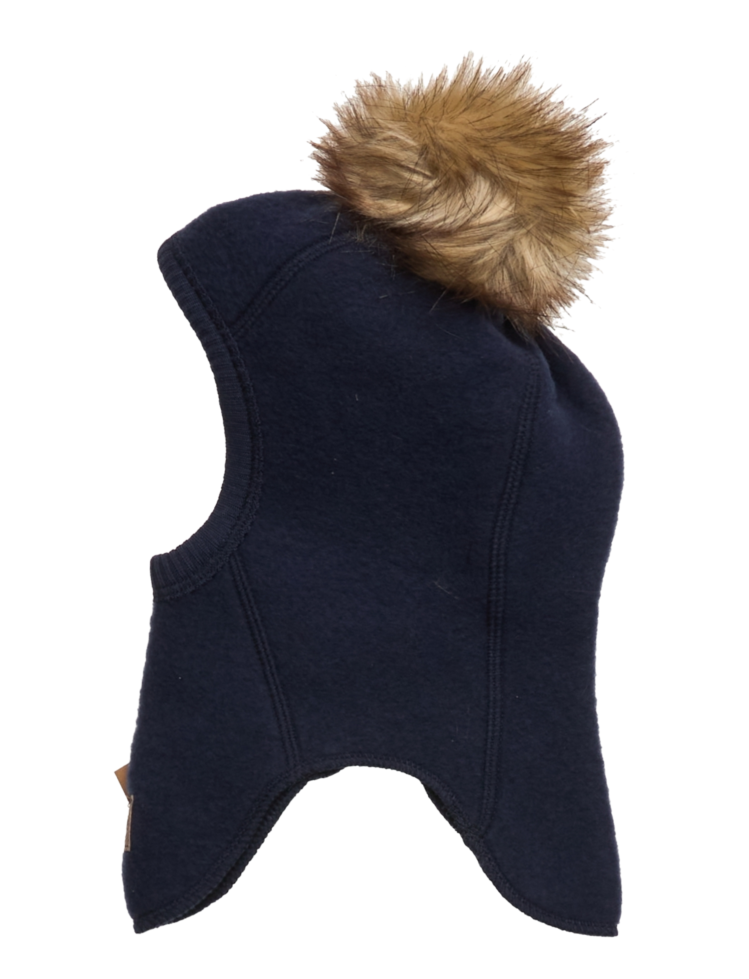 mikk-line - Wool Fullface w. Pom Pom - akcesoria - blue nights - 1