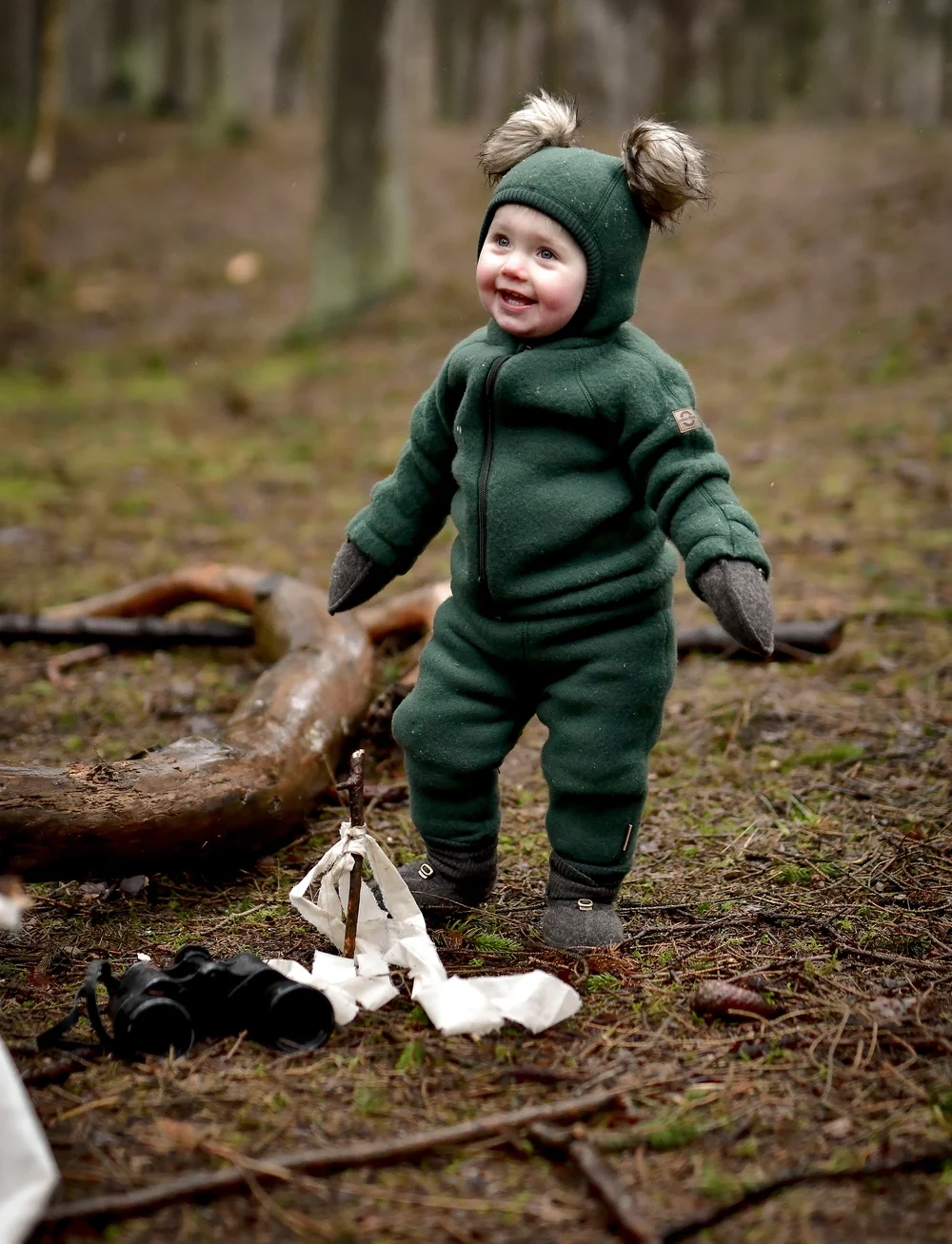 mikk-line - Wool Fullface w. Pom Pom - vinter tilbehør - duffel bag - 2