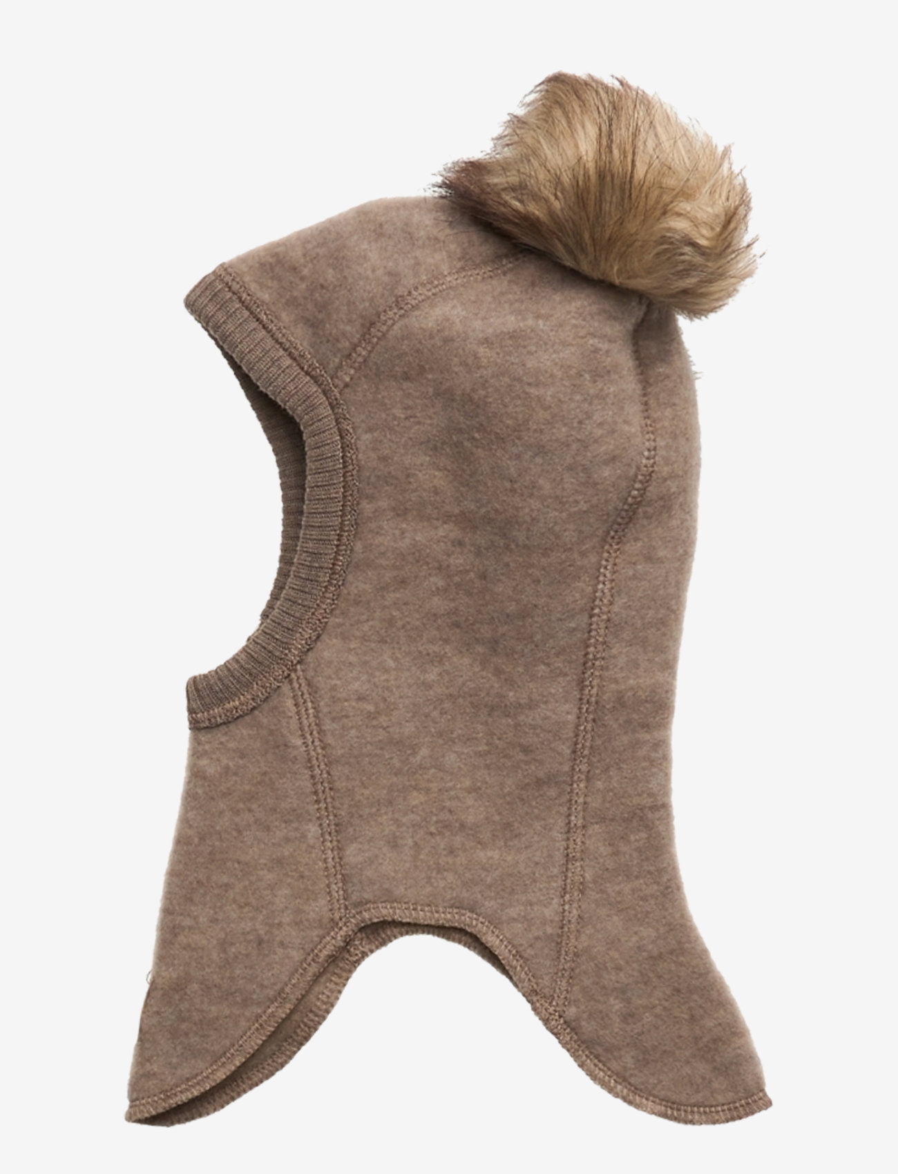 mikk-line - Wool Fullface w. Pom Pom - talveaksessuaarid - melange denver - 2