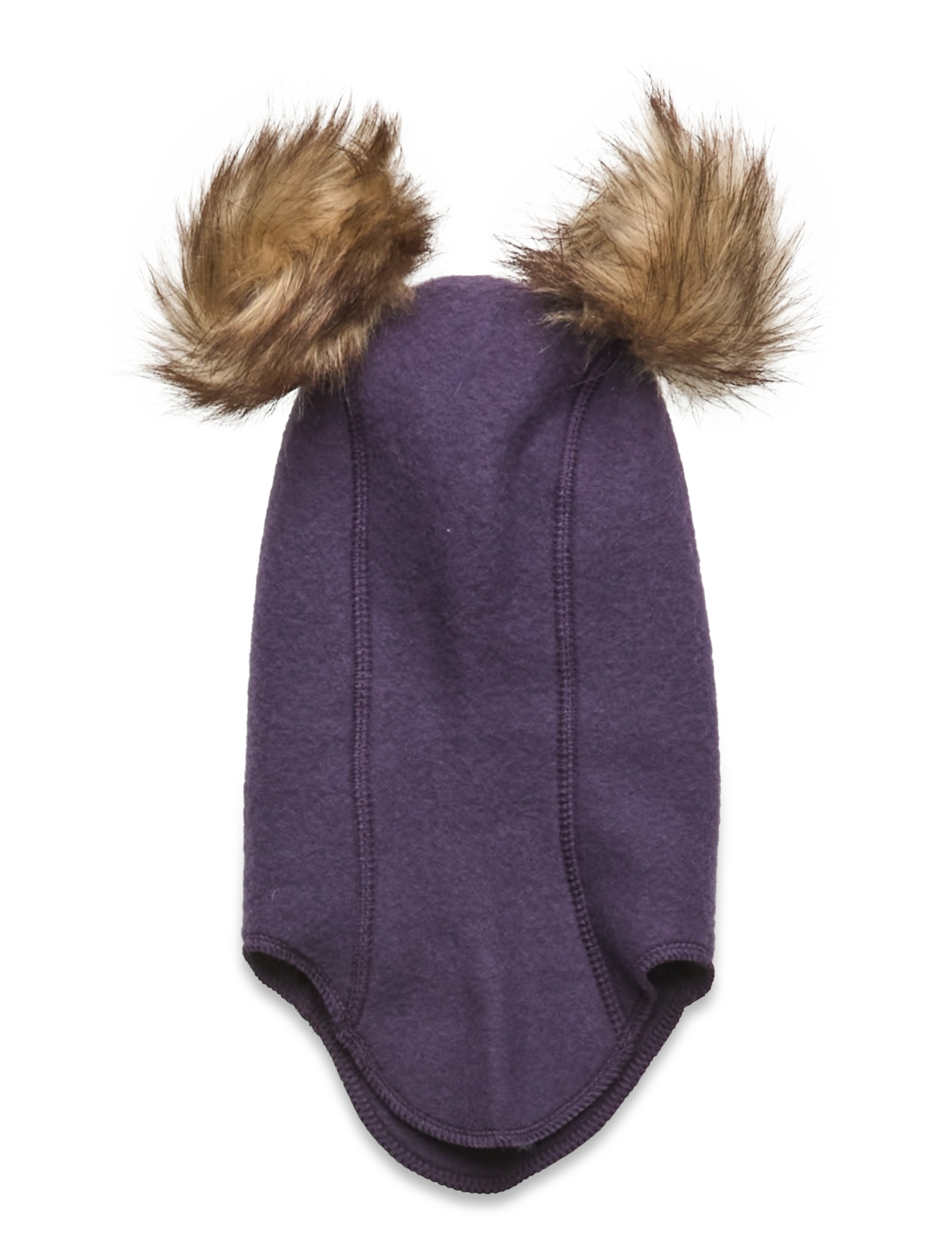 mikk-line - Wool Fullface w. Pom Pom - zubehör - nightshade - 2
