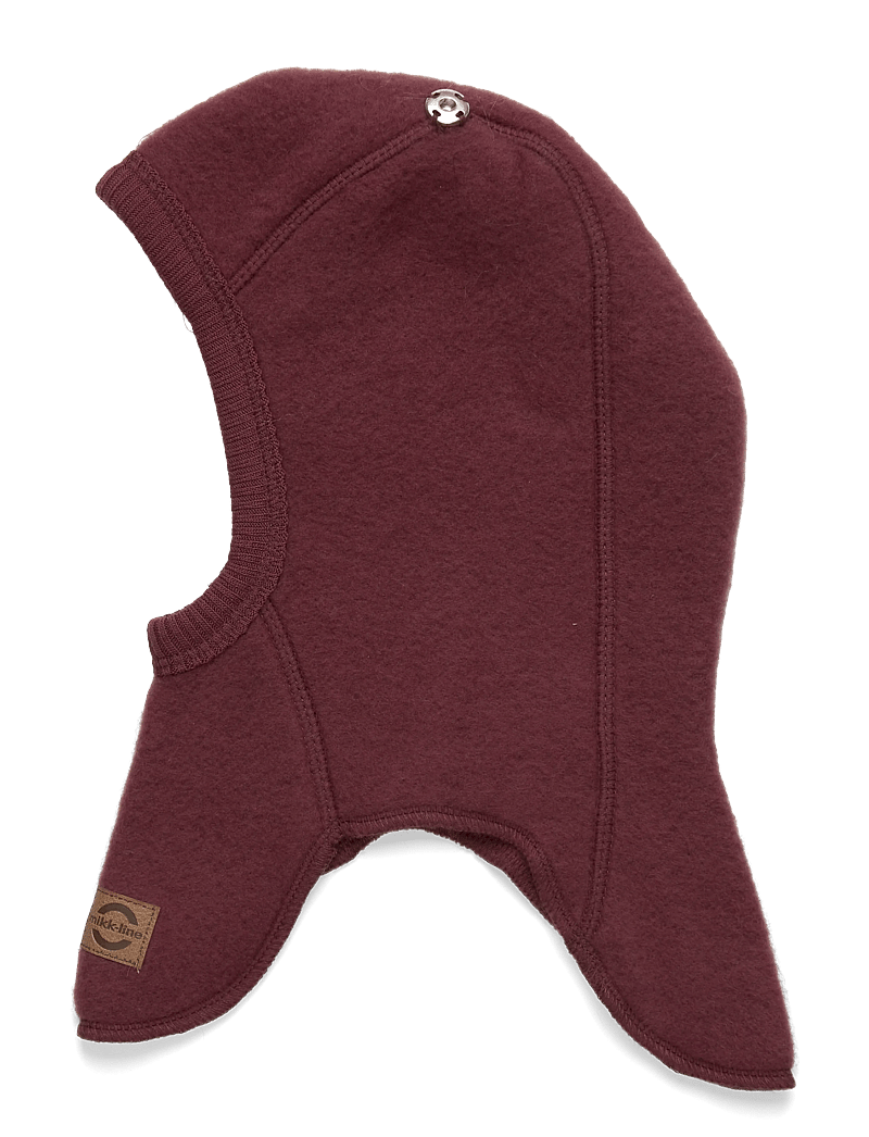 mikk-line - Wool Fullface w. Pom Pom - talveaksessuaarid - rum raisin - 2