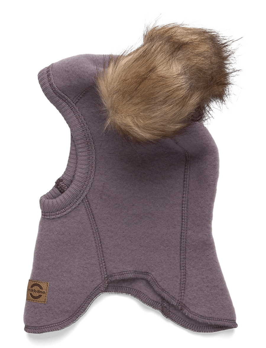 mikk-line - Wool Fullface w. Pom Pom - talveaksessuaarid - sparrow - 0