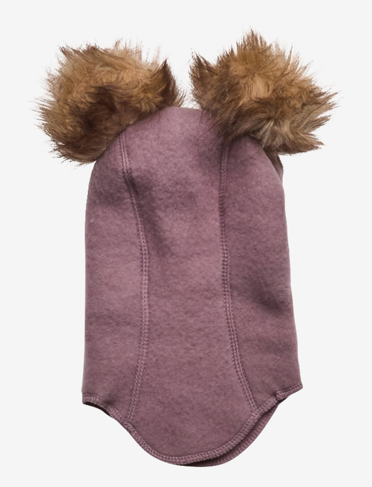 mikk-line - Wool Fullface w. Pom Pom - vinter tilbehør - twilight mauve - 2