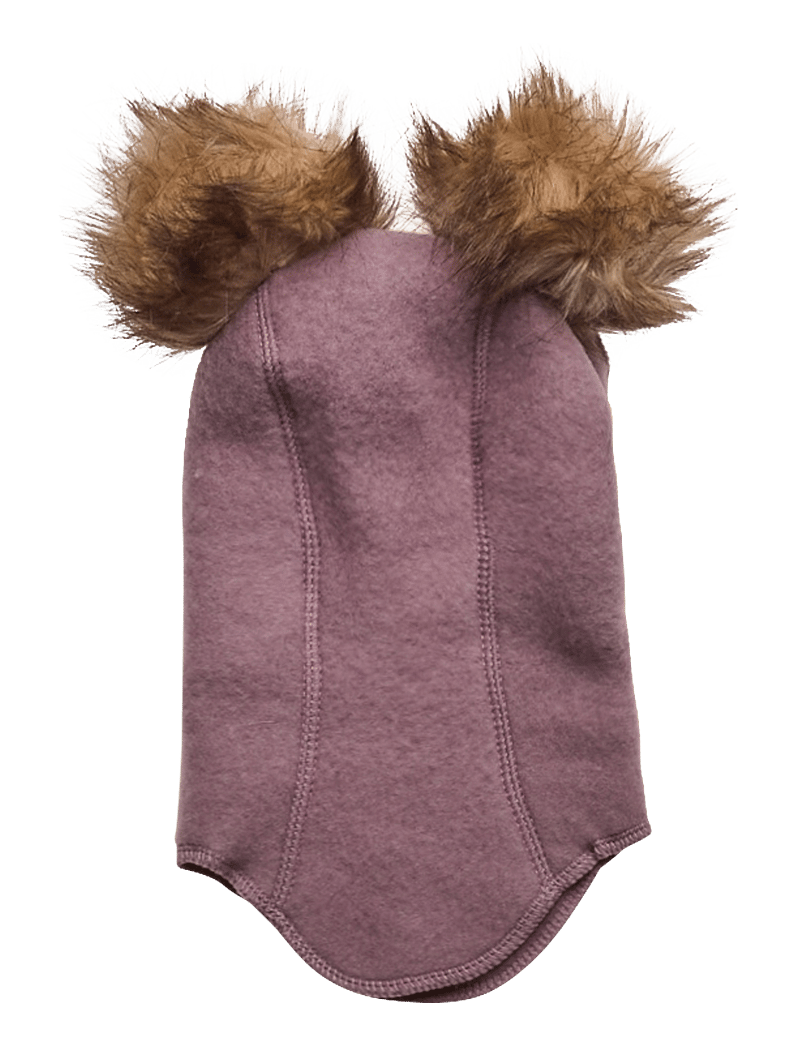 mikk-line - Wool Fullface w. Pom Pom - talveaksessuaarid - twilight mauve - 2