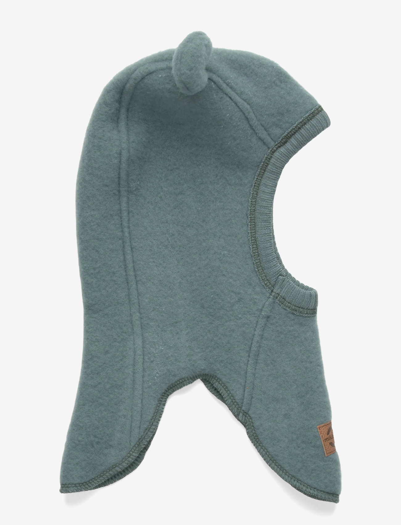 mikk-line - Wool Fullface w Ears - aksessuaarid - balsam green - 0
