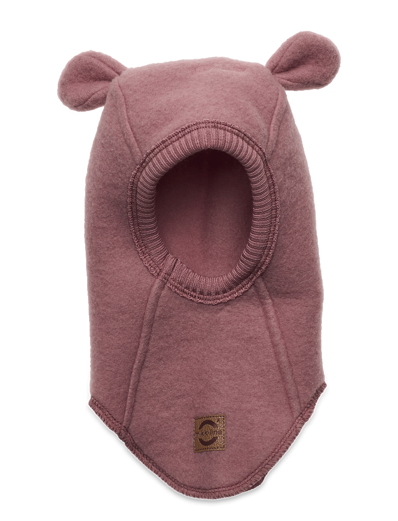 mikk-line - Wool Fullface w Ears - accessoires d'hiver - burlwood - 0