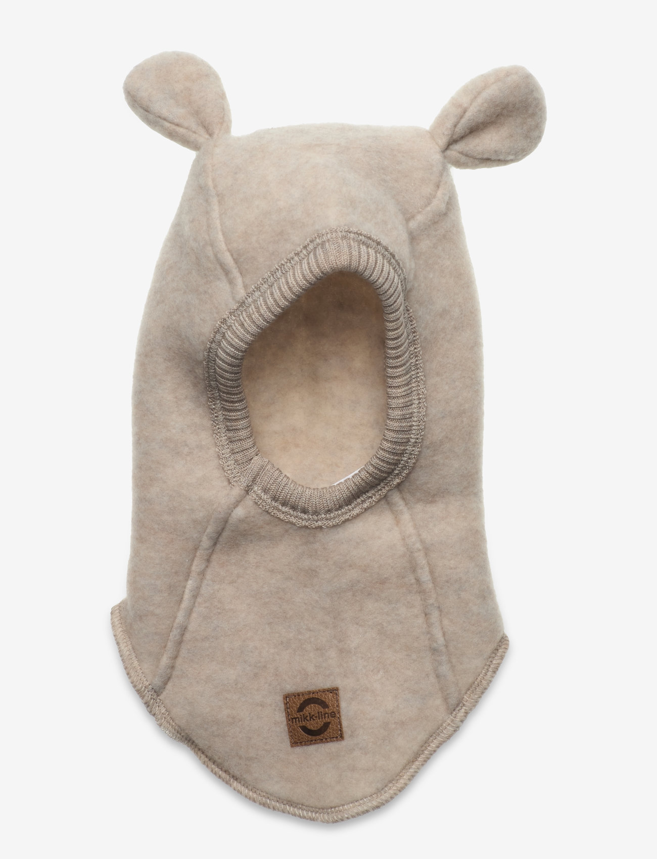 mikk-line - Wool Fullface w Ears - aksessuaarid - melange offwhite - 1