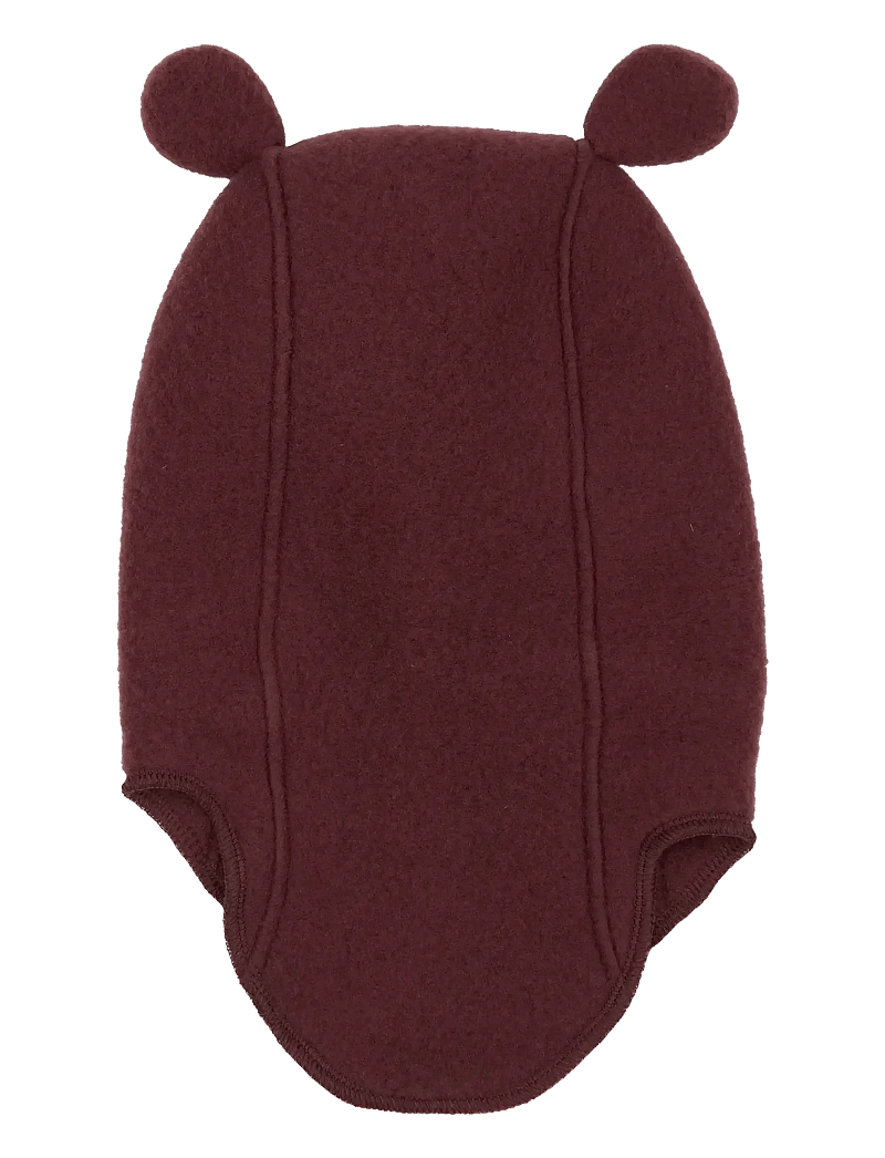 mikk-line - Wool Fullface w Ears - vinteraccessoarer - rum raisin - 1
