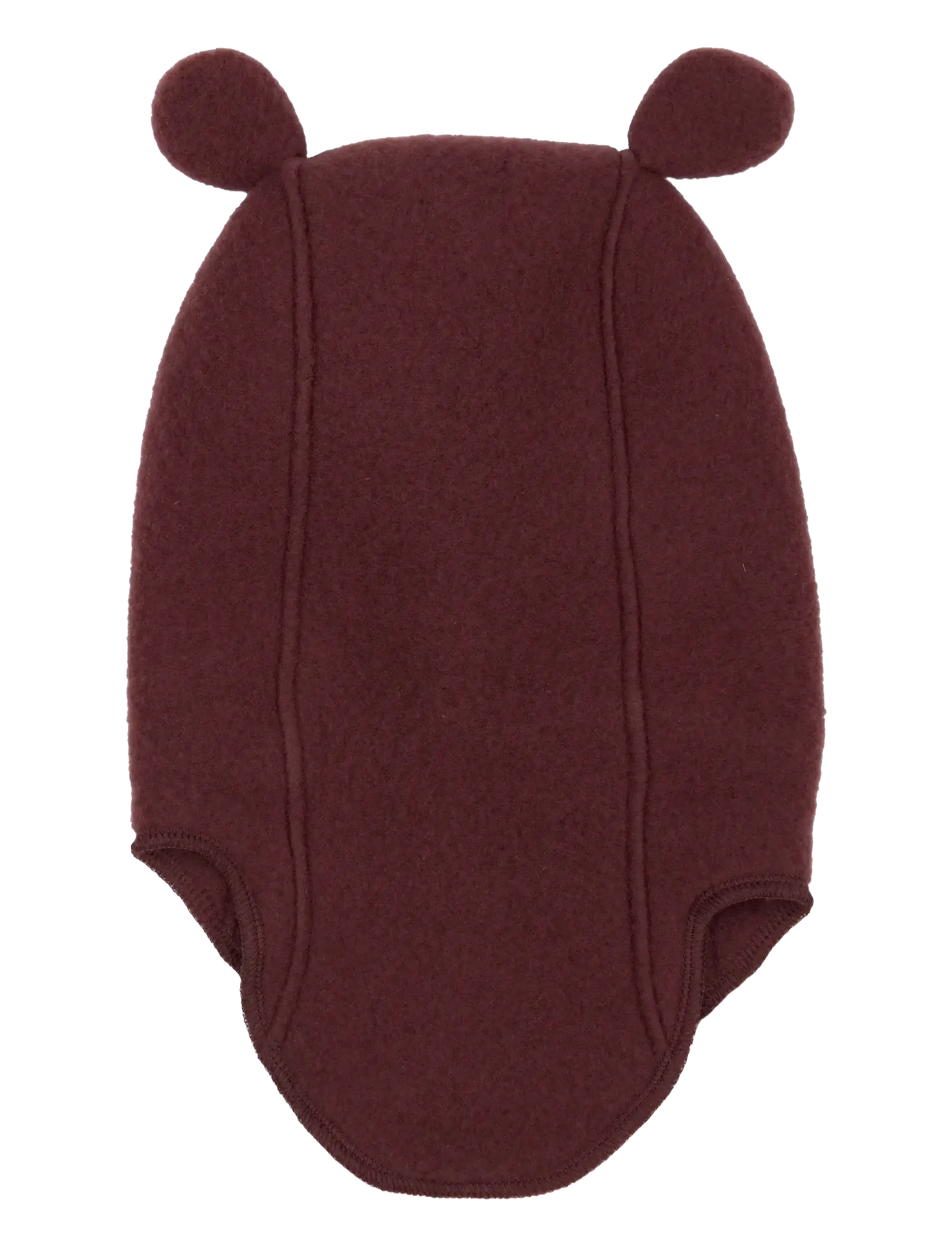 mikk-line - Wool Fullface w Ears - zubehör - rum raisin - 1