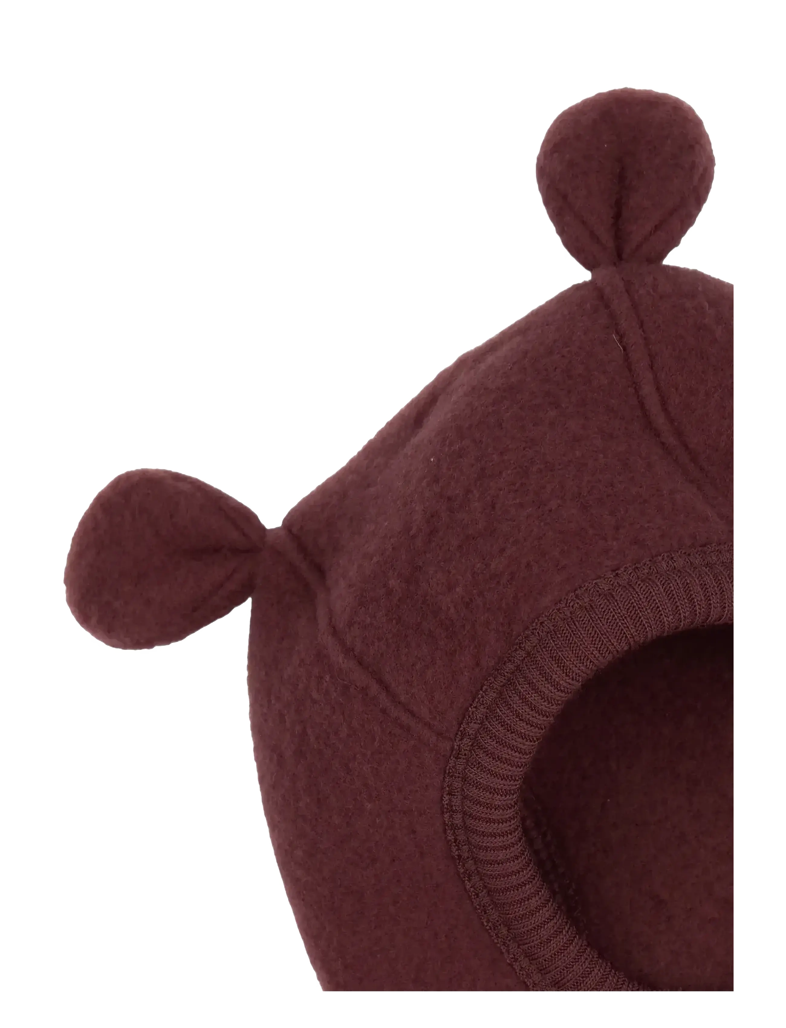 mikk-line - Wool Fullface w Ears - zubehör - rum raisin - 2