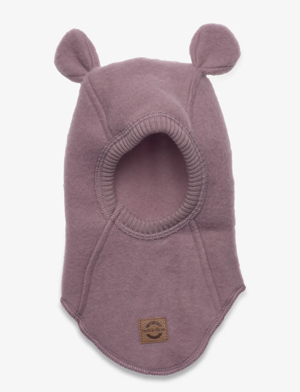 mikk-line - Wool Fullface w Ears - vinter tilbehør - twilight mauve - 1