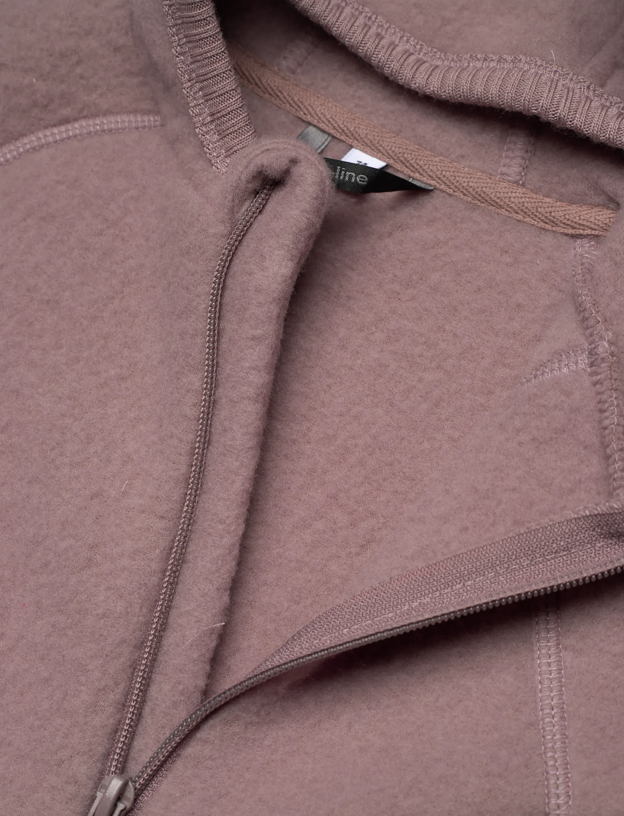 mikk-line - Wool Baby suit w ears - overtøj - twilight mauve - 2