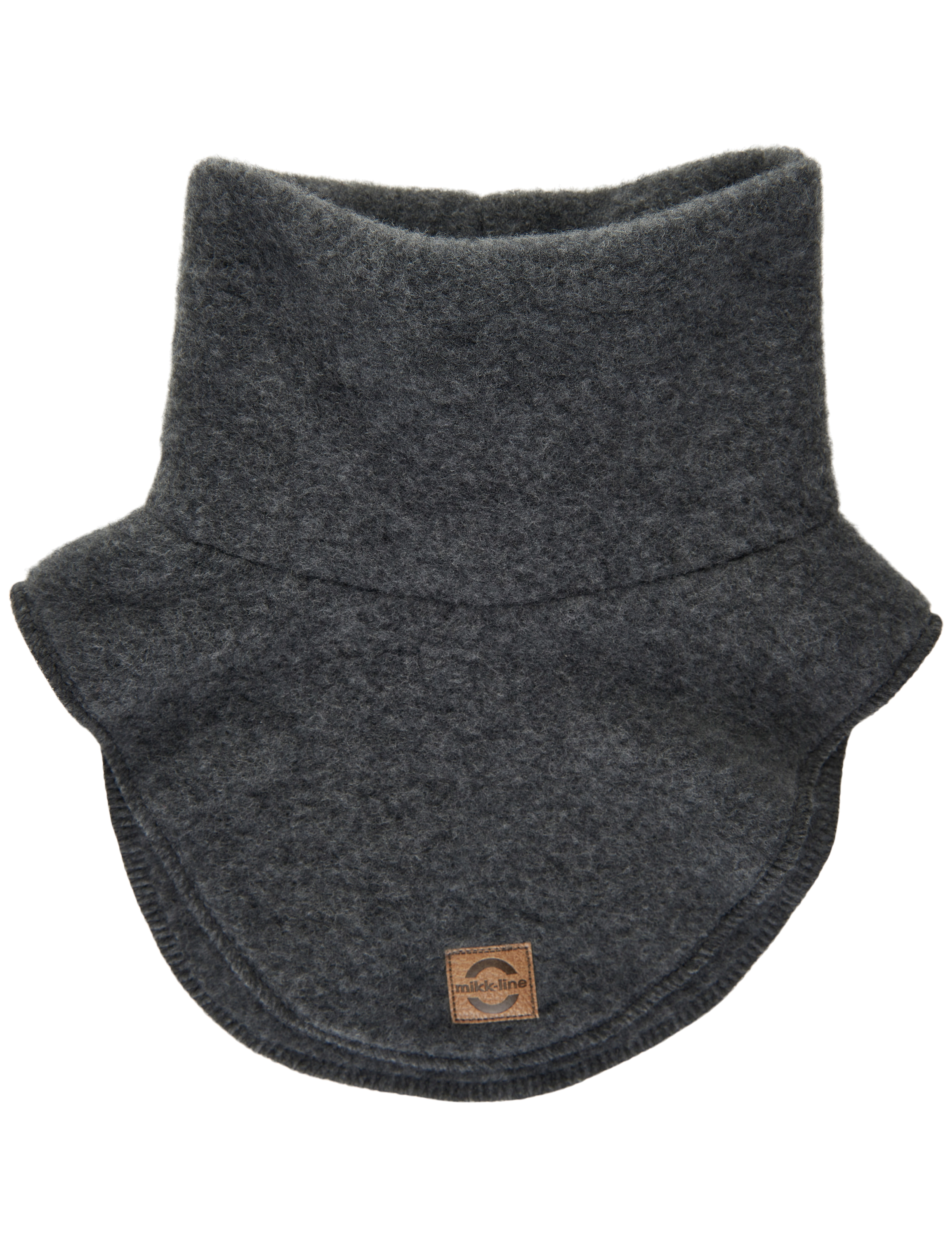 mikk-line - Wool Neckwarmer - anthracite melange - 2