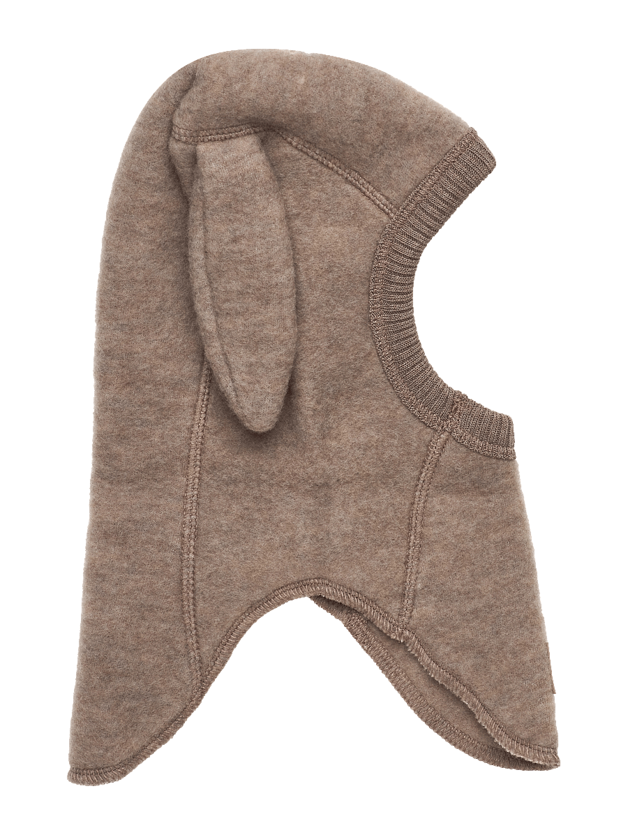 mikk-line - Wool Fullface w Bunny Ears - winteraccessoires - melange denver - 0