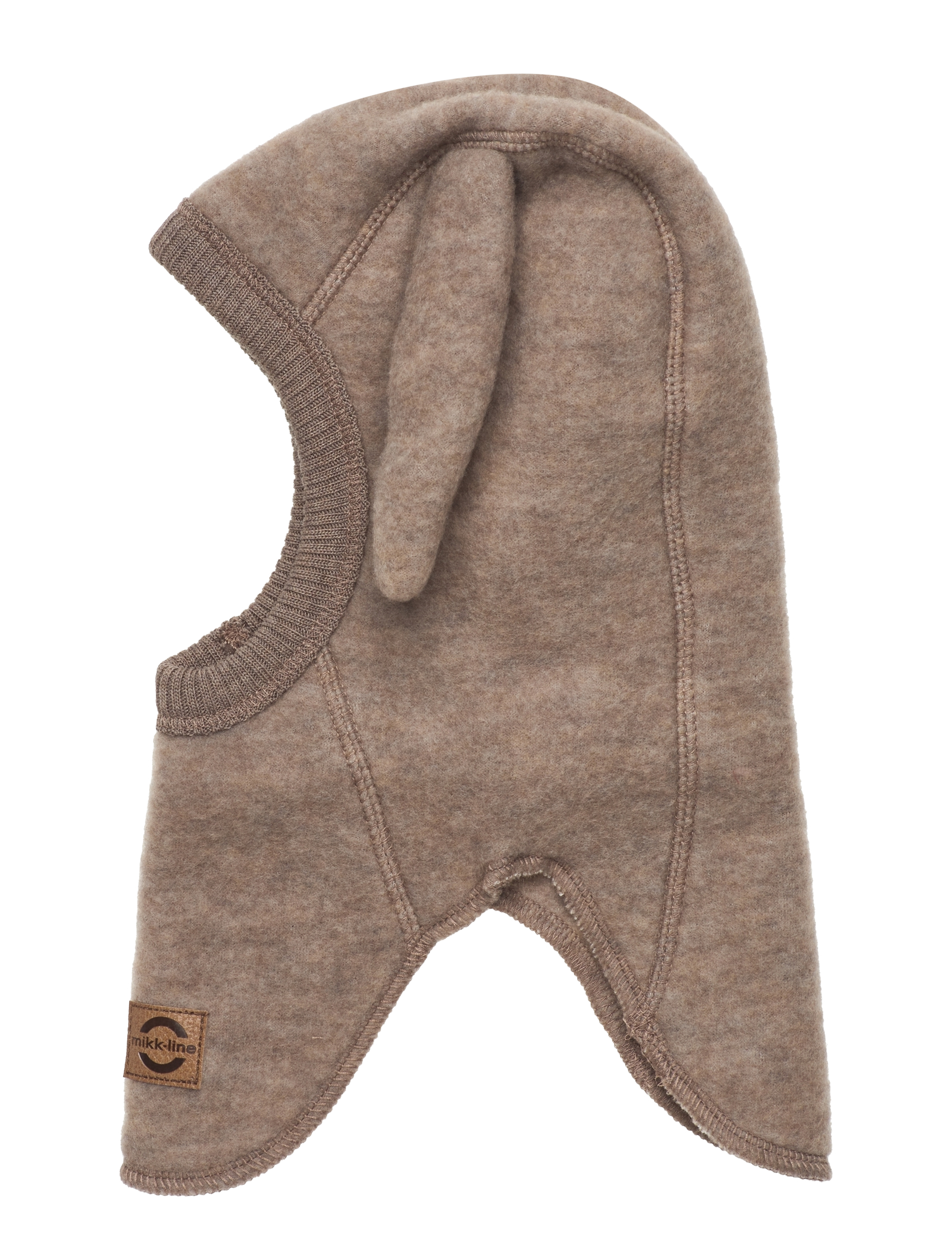 mikk-line - Wool Fullface w Bunny Ears - accessories - melange denver - 1