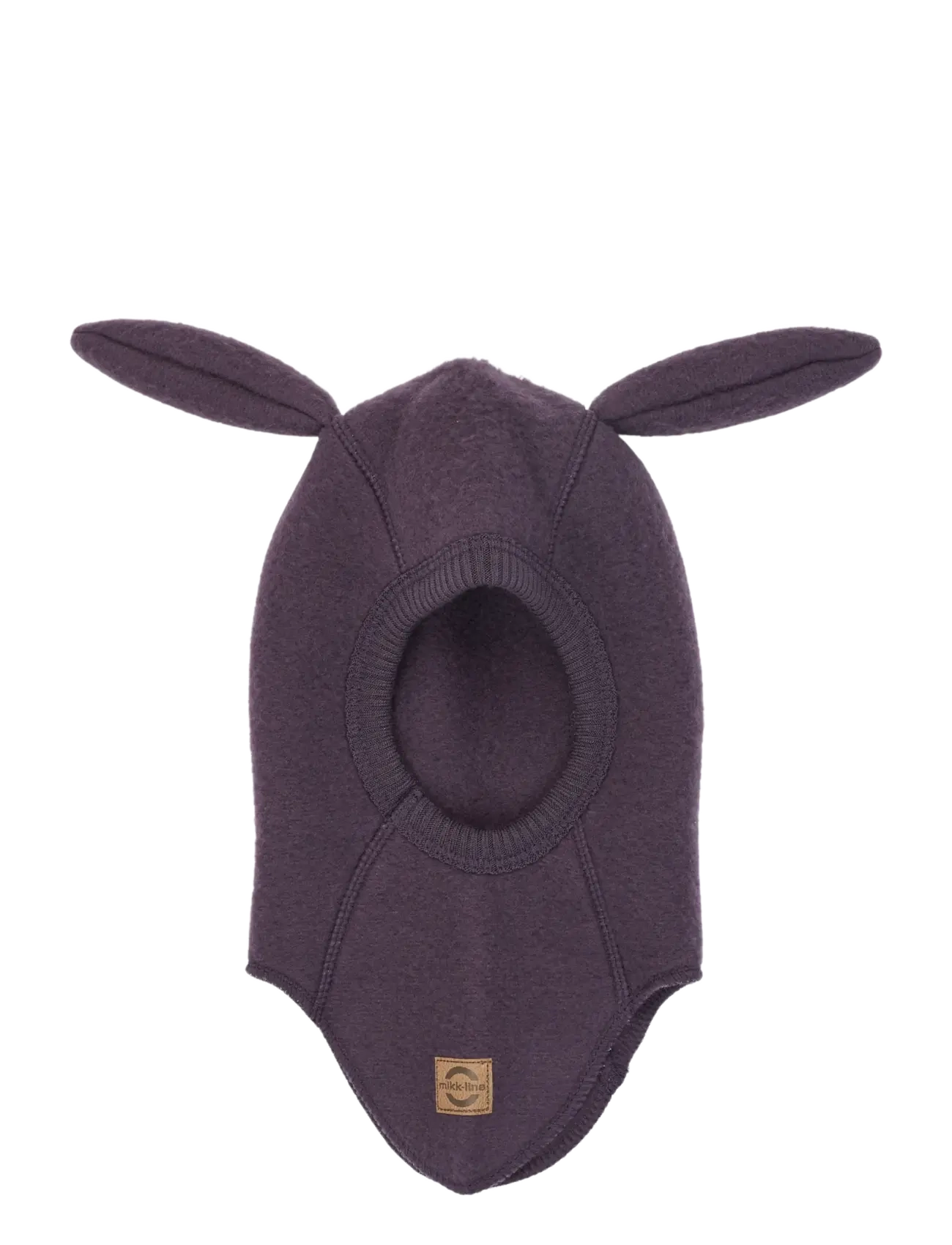 mikk-line Wool Fullface w Bunny Ears - mikk-line - PLUM PERFECT / purple